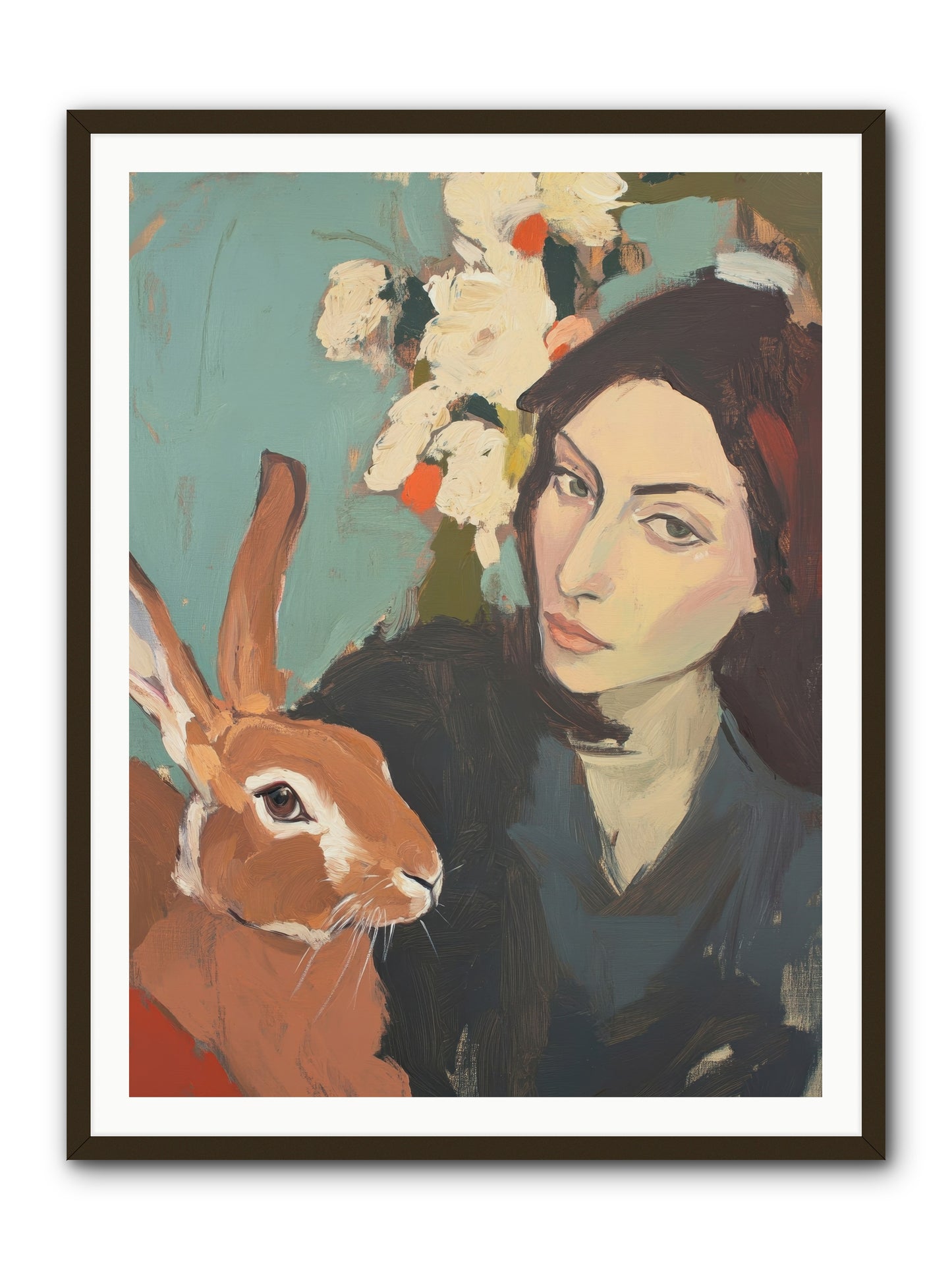 Velveteen Nobility -- Framed Print - Black 36x48