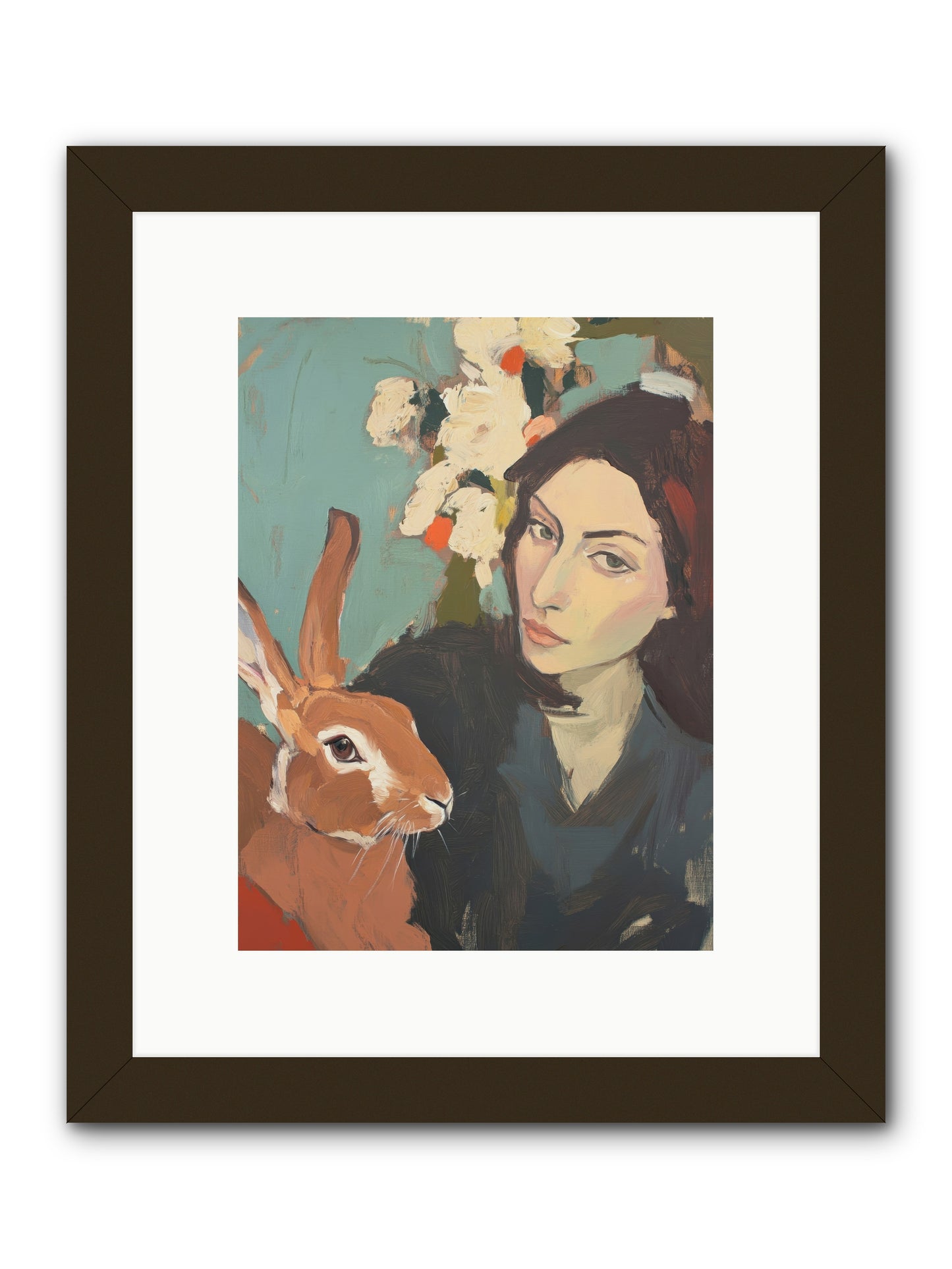 Velveteen Nobility -- Framed Print - Black 9x12