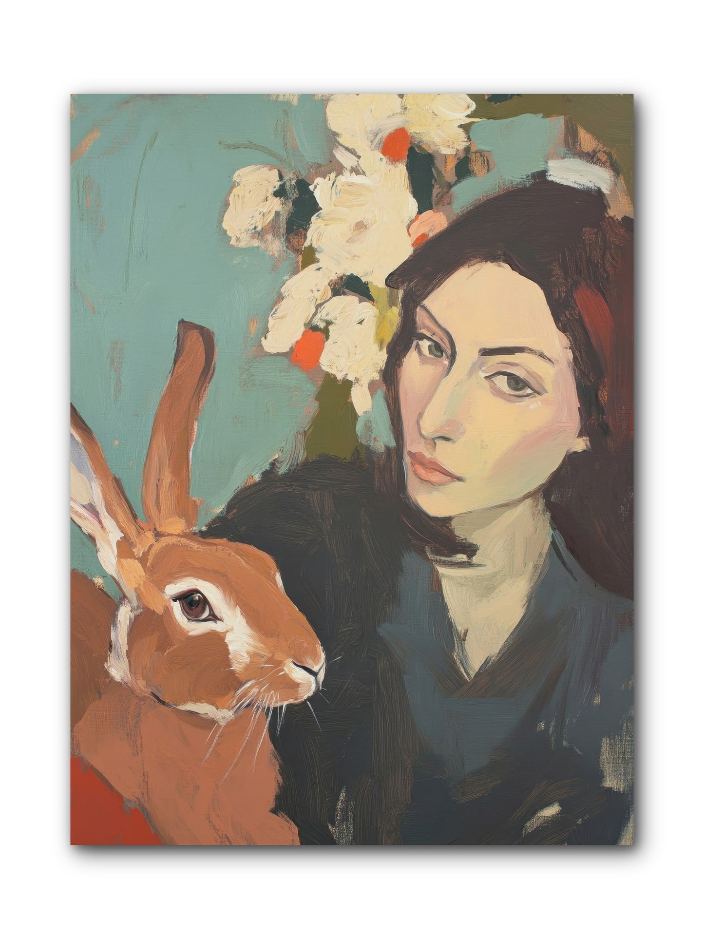 Velveteen Nobility -- Wrapped Canvas 9x12