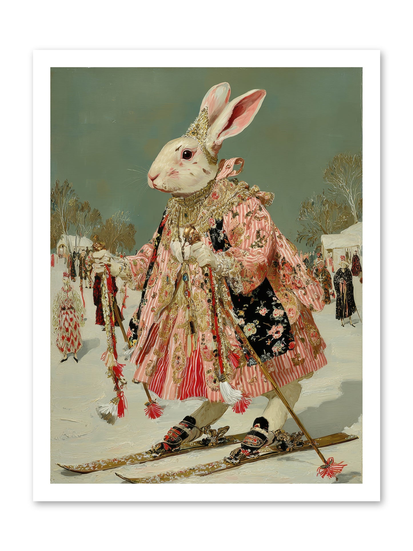 Velveteen Winter Wanderer -- Paper Print 18x24