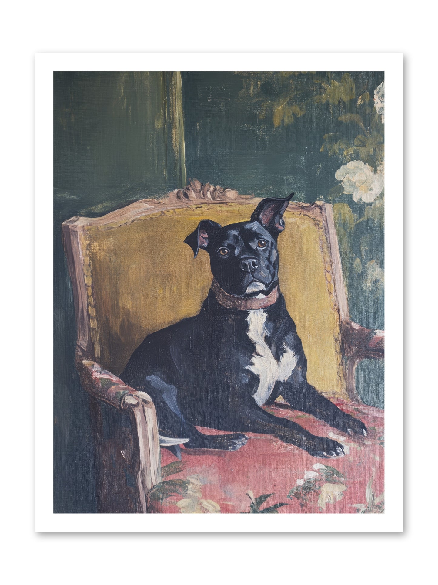 Veranda Velvet -- Loose Canvas Print 18x24