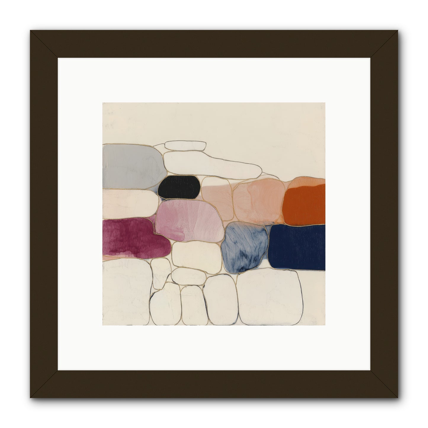 Verdancy No.2 -- Framed Print - Black 10x10