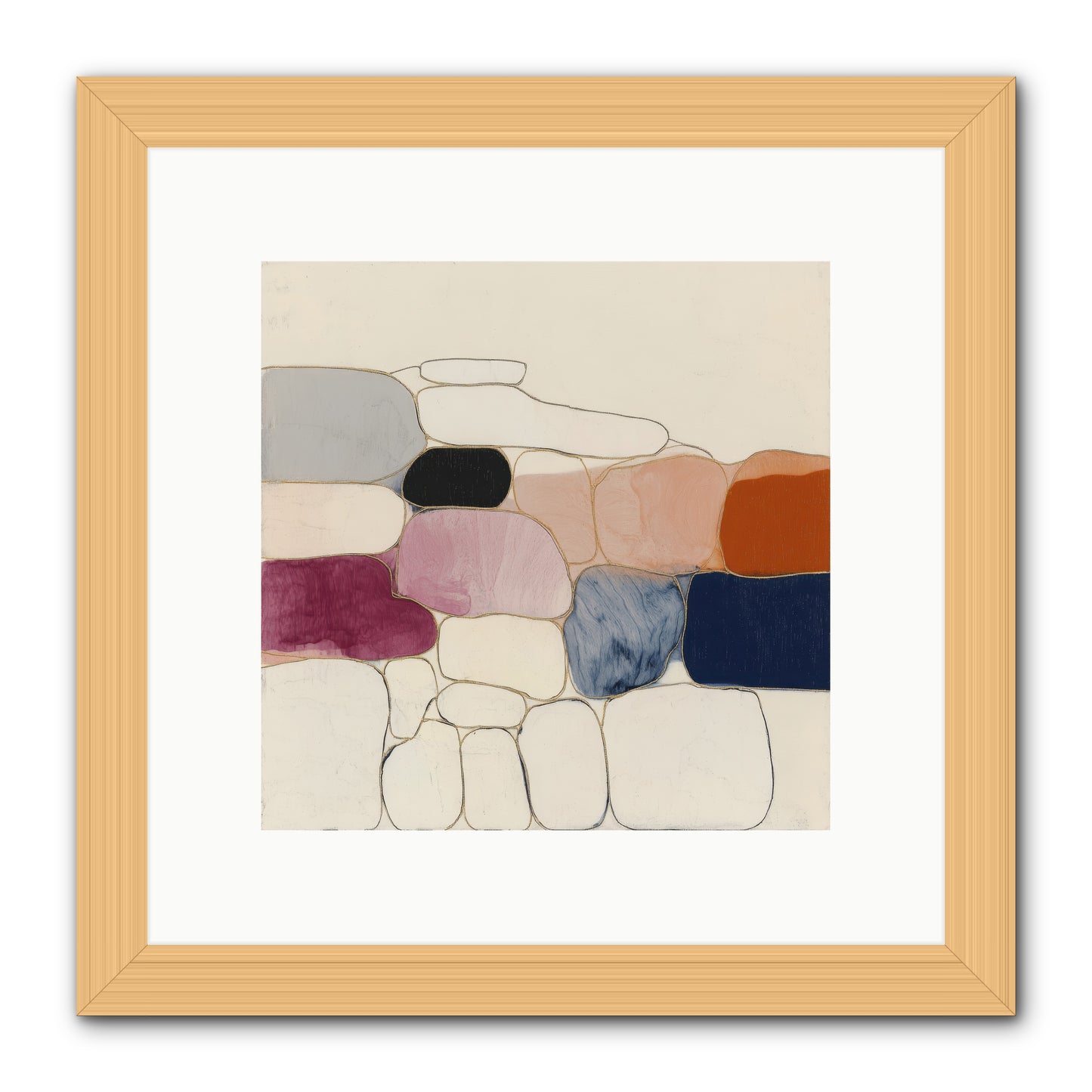 Verdancy No.2 -- Framed Print - Natural 10x10