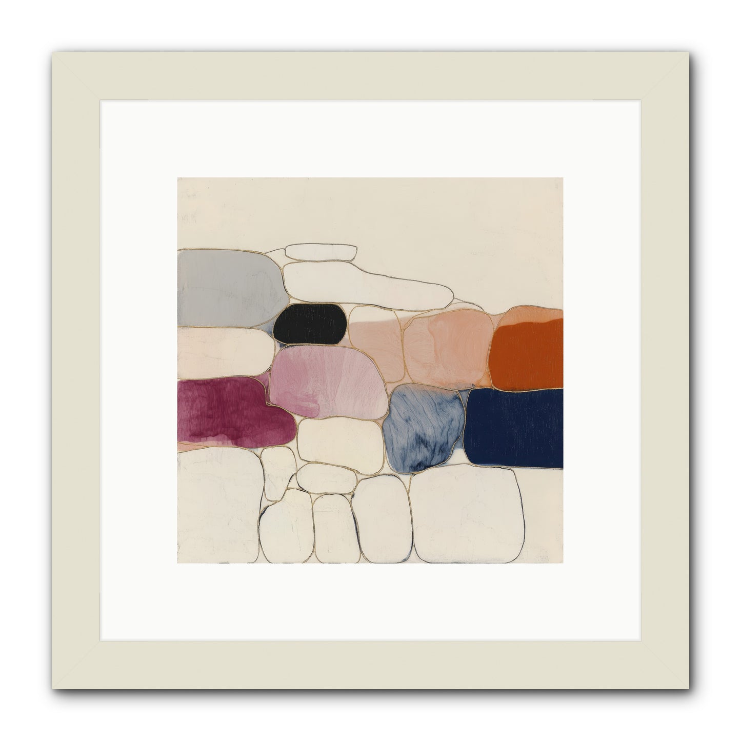 Verdancy No.2 -- Framed Print - White 10x10