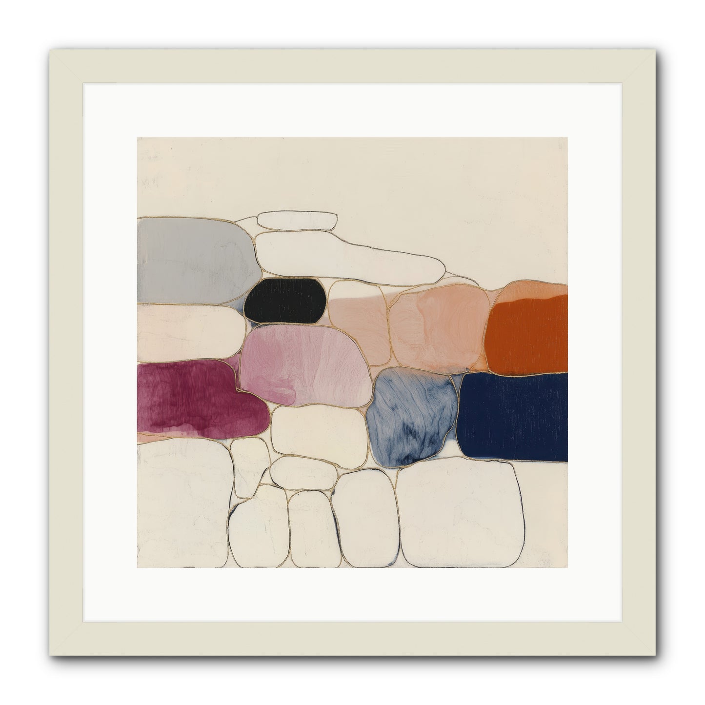 Verdancy No.2 -- Framed Print - White 16x16