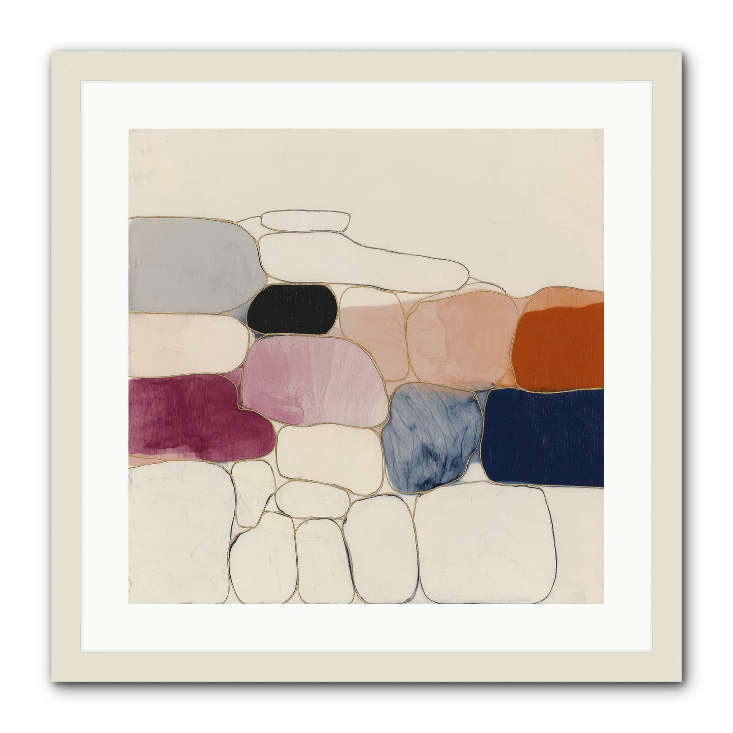 Verdancy No.2 -- Framed Print - White 20x20