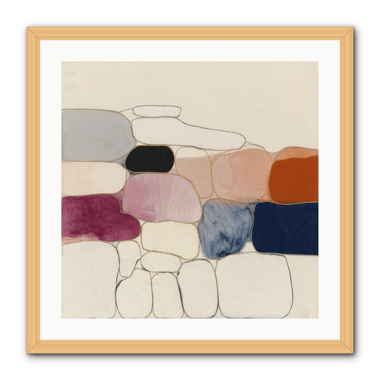 Verdancy No.2 -- Framed Print - Natural 24x24