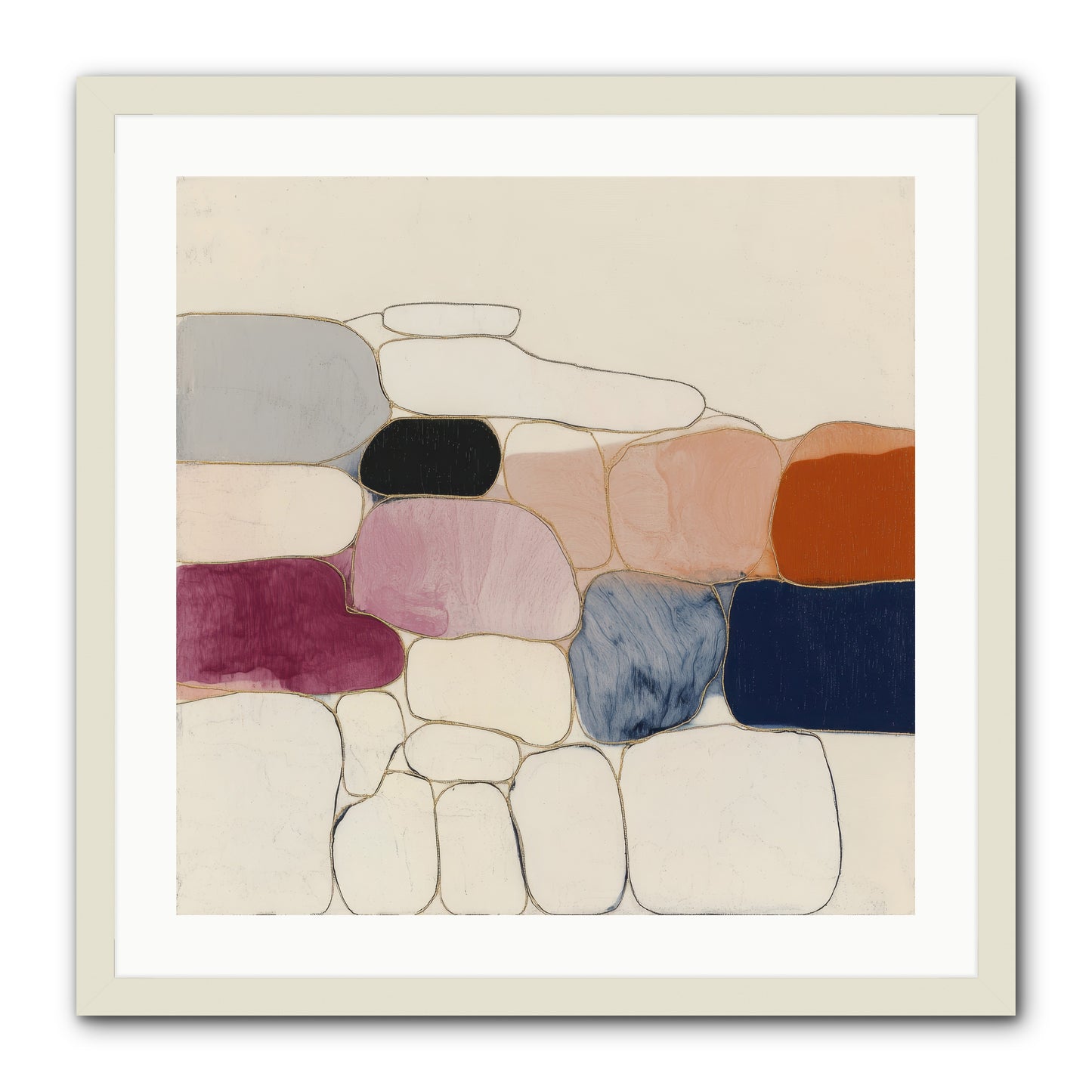 Verdancy No.2 -- Framed Print - White 24x24