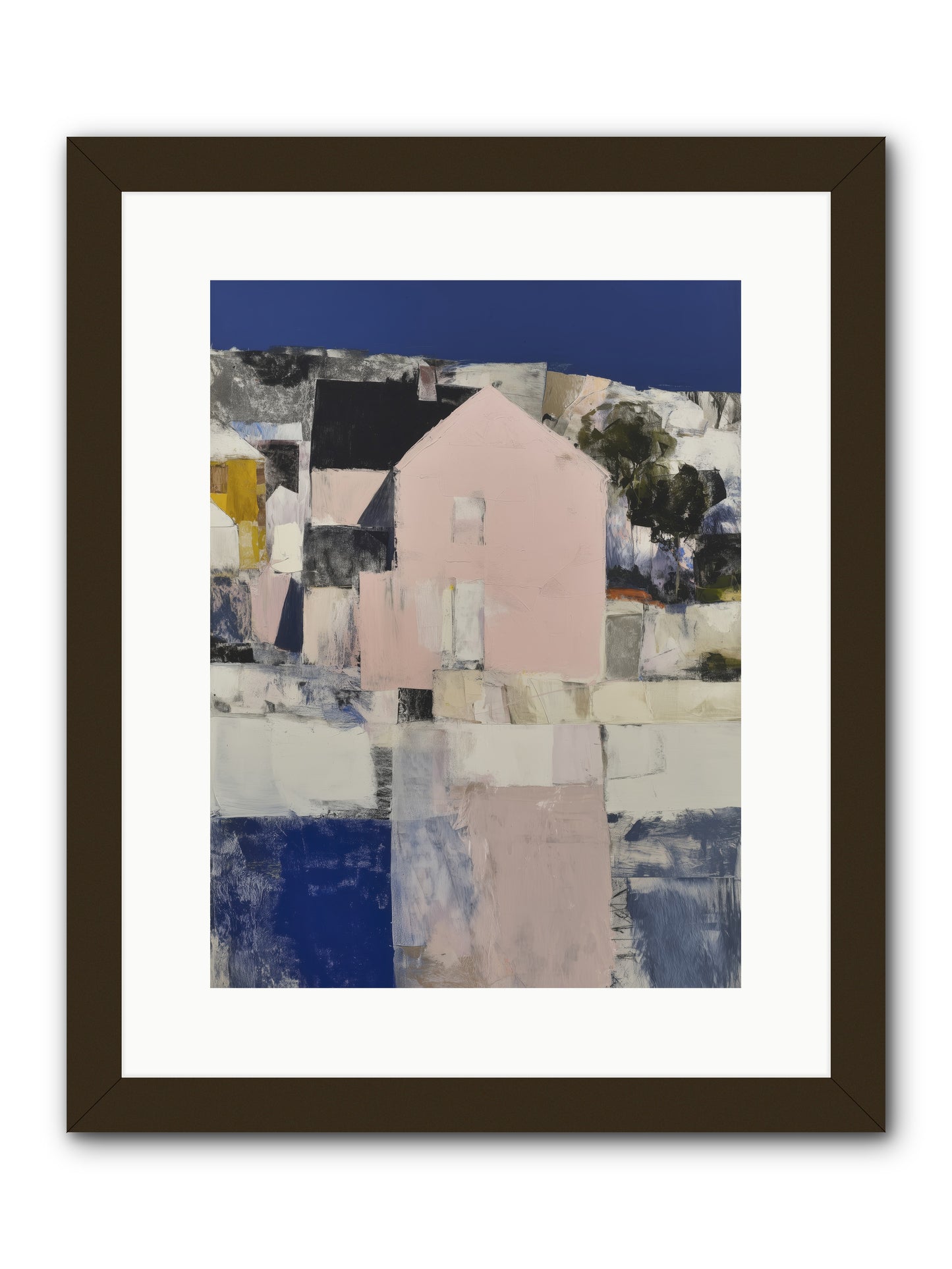 Verdant Crescent -- Framed Print - Black 12x16