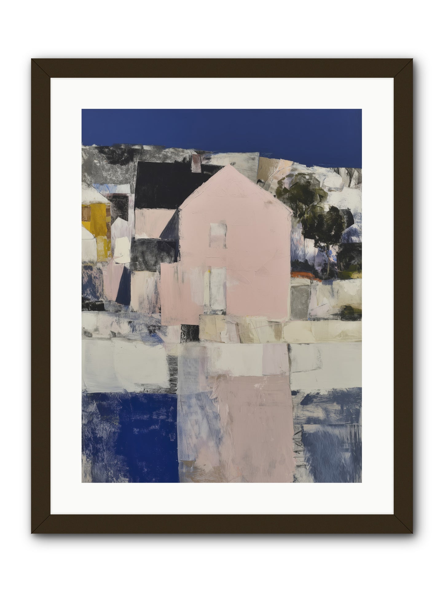 Verdant Crescent -- Framed Print - Black 18x24