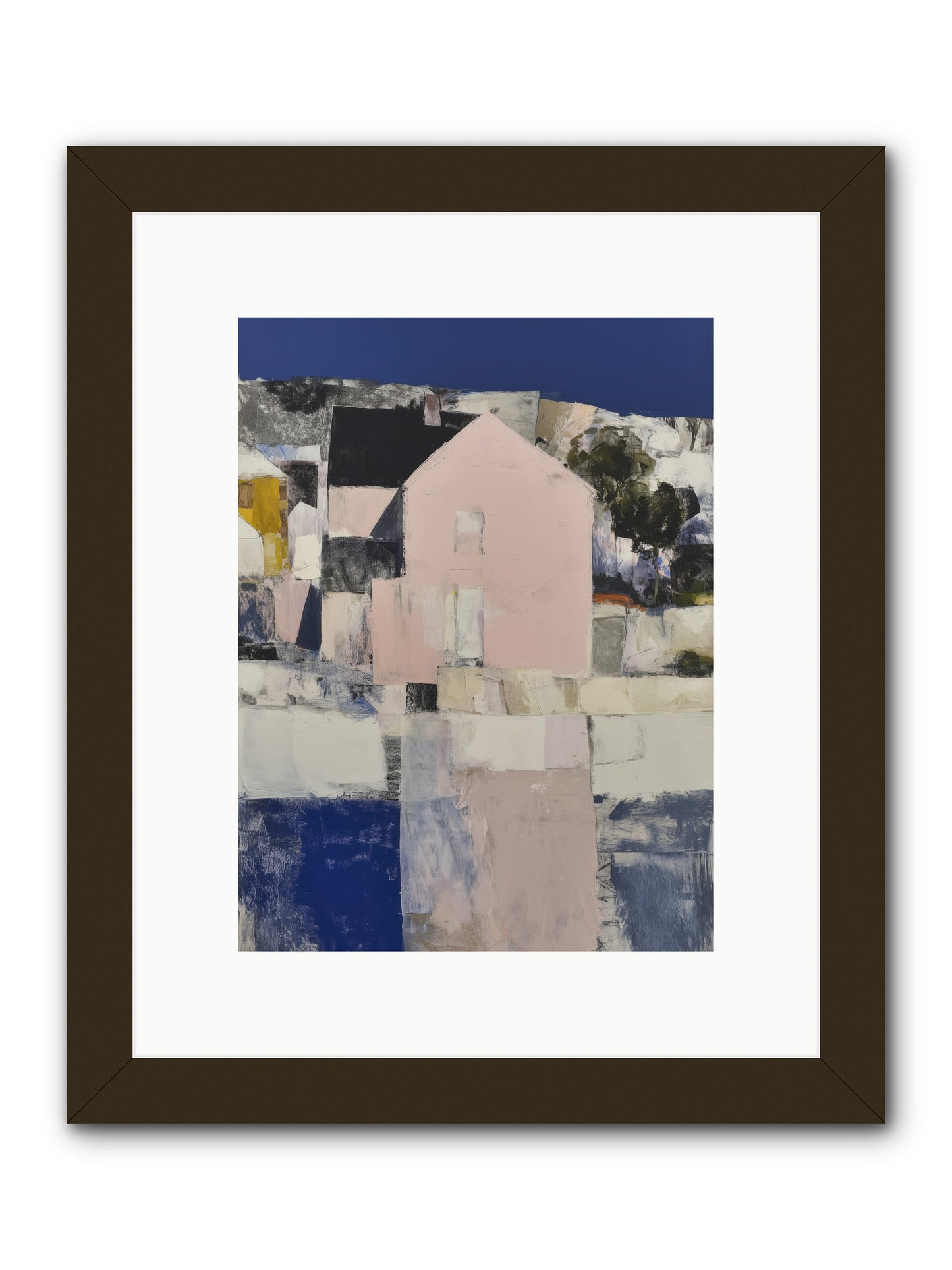 Verdant Crescent -- Framed Print - Black 9x12