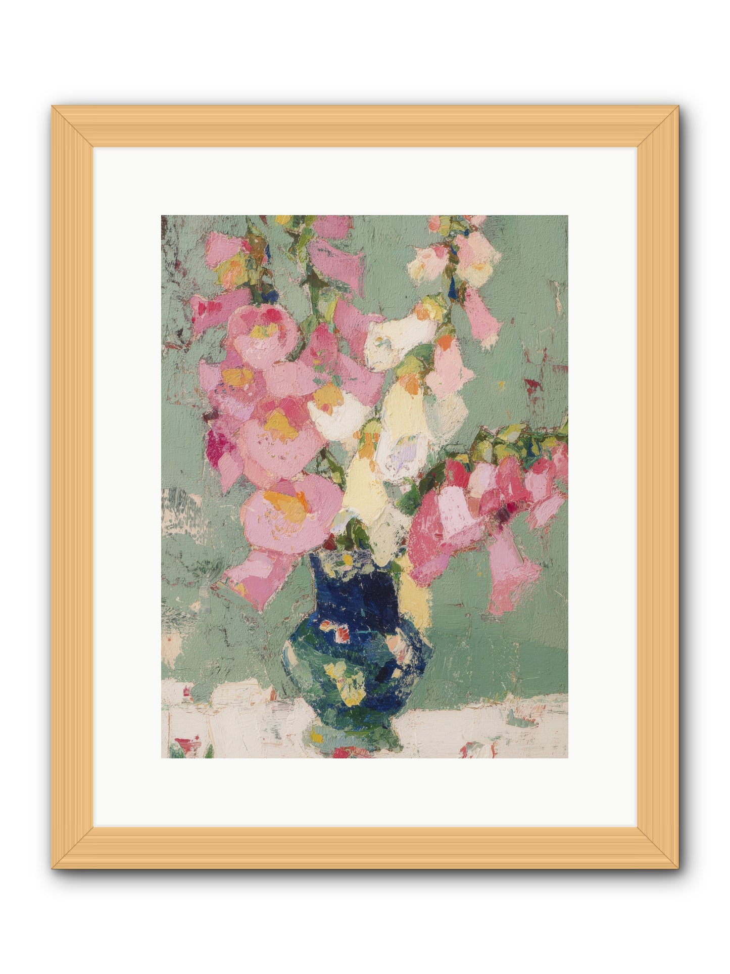Verdant Secrets -- Framed Print - Natural 12x16