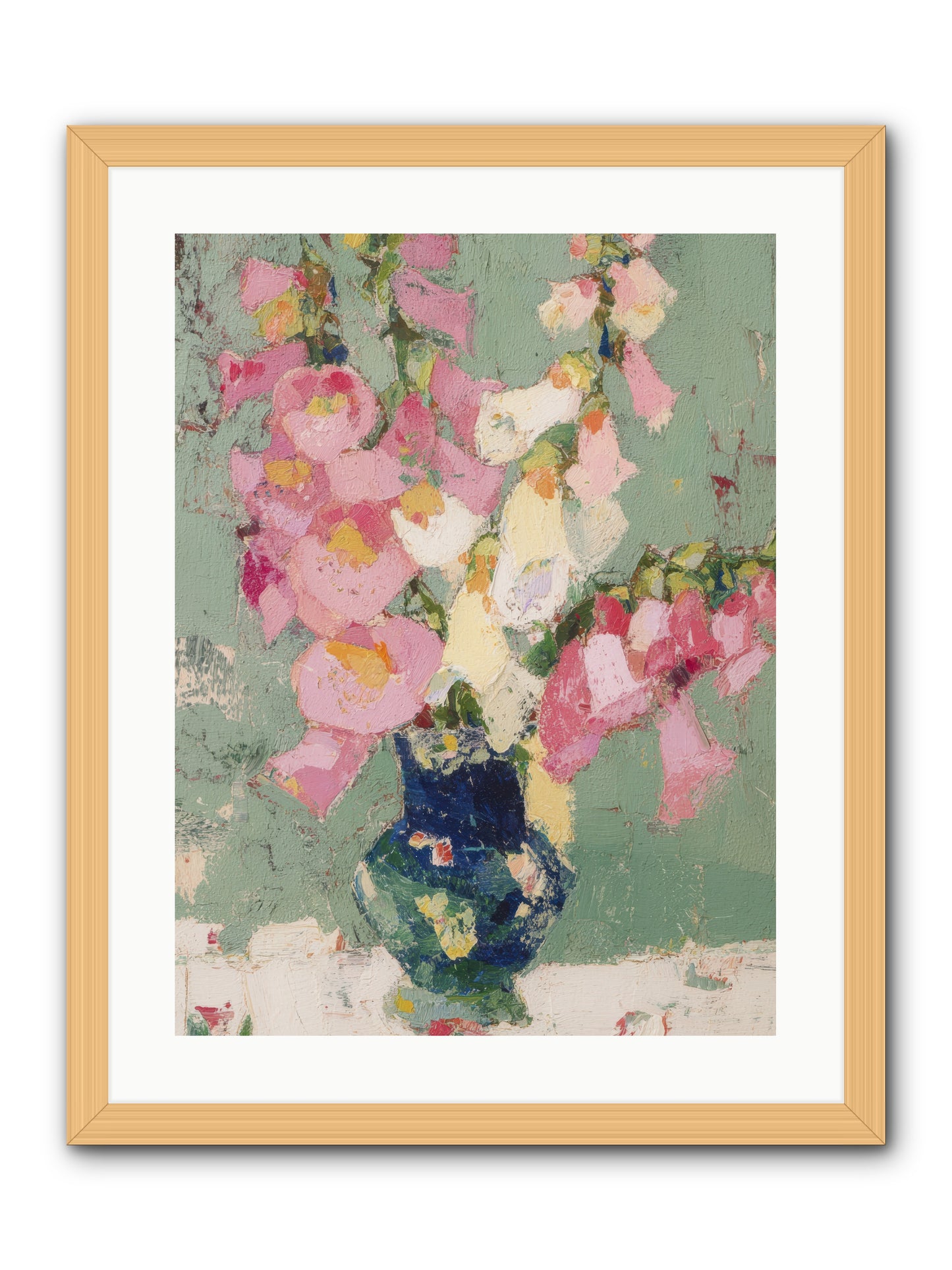 Verdant Secrets -- Framed Print - Natural 18x24