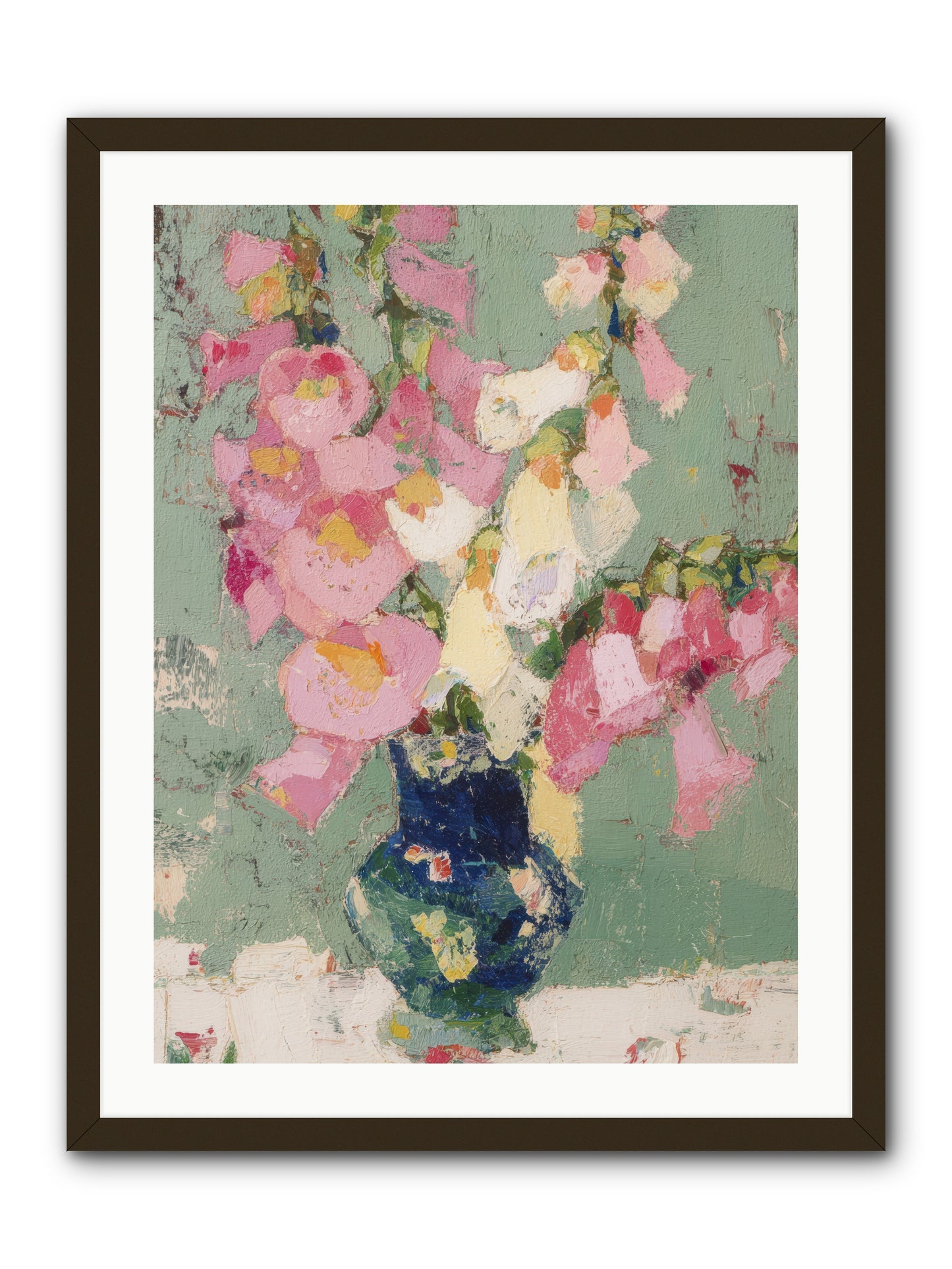 Verdant Secrets -- Framed Print - Black 24x32