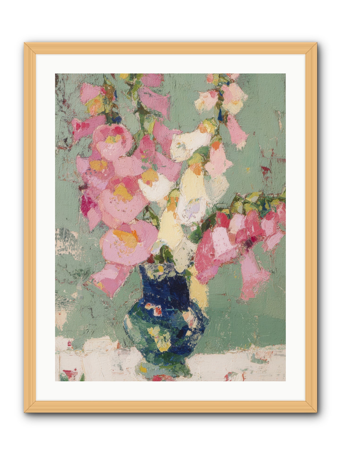 Verdant Secrets -- Framed Print - Natural 24x32