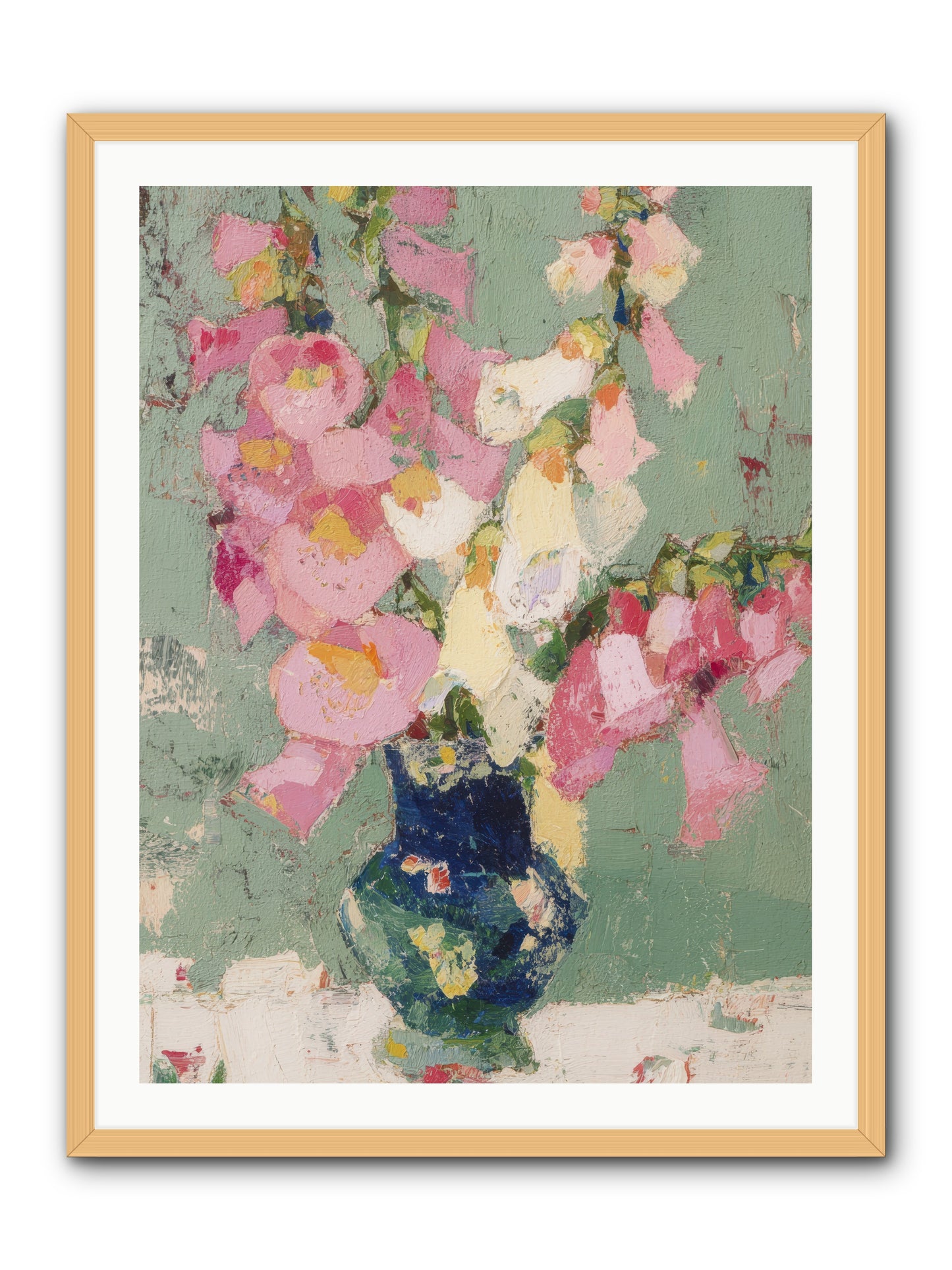 Verdant Secrets -- Framed Print - Natural 30x40