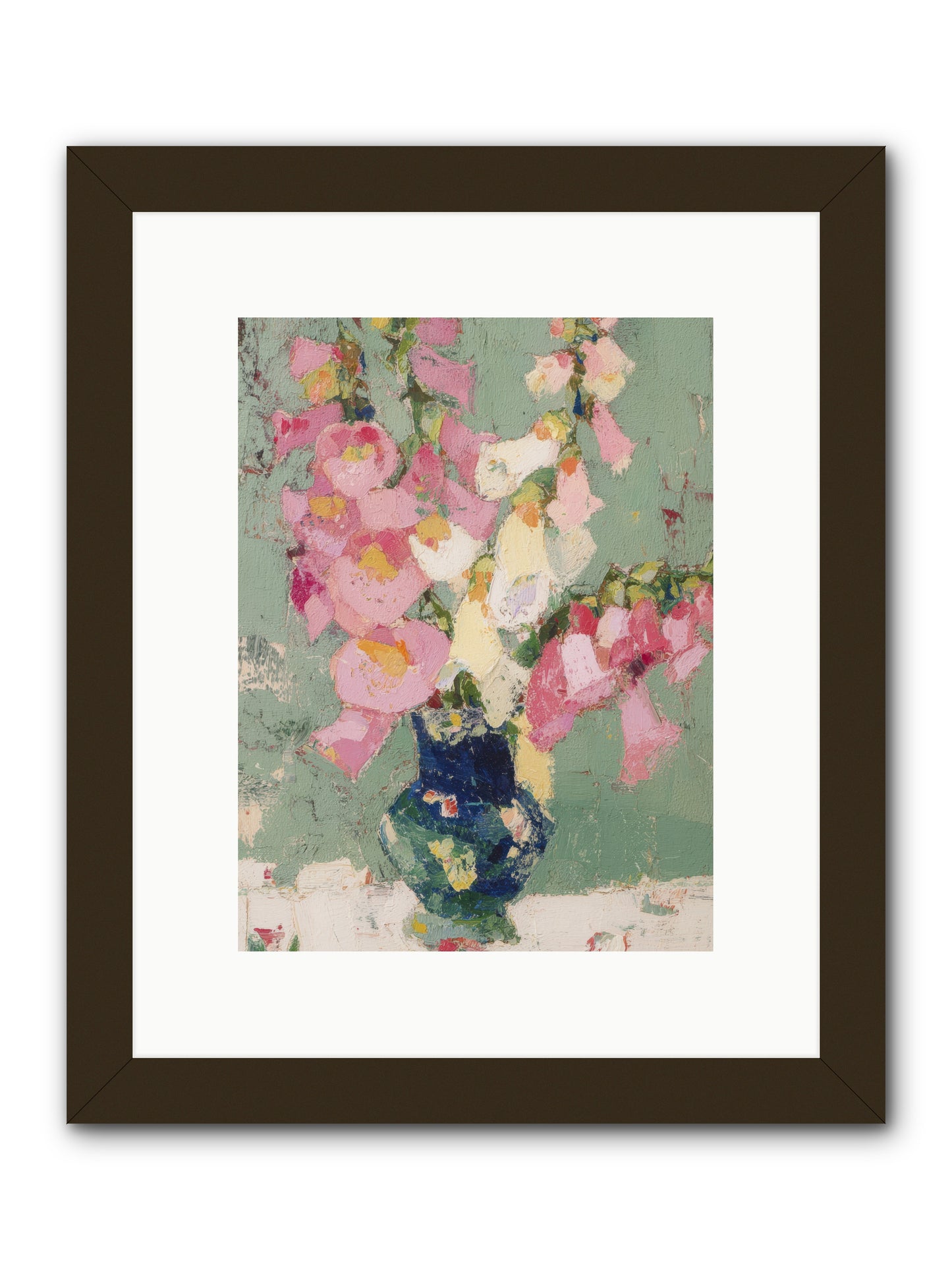 Verdant Secrets -- Framed Print - Black 9x12