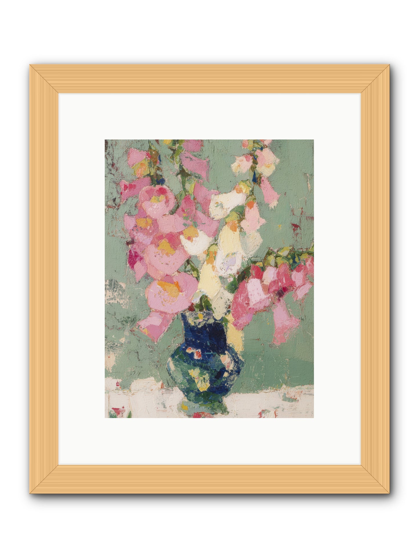 Verdant Secrets -- Framed Print - Natural 9x12