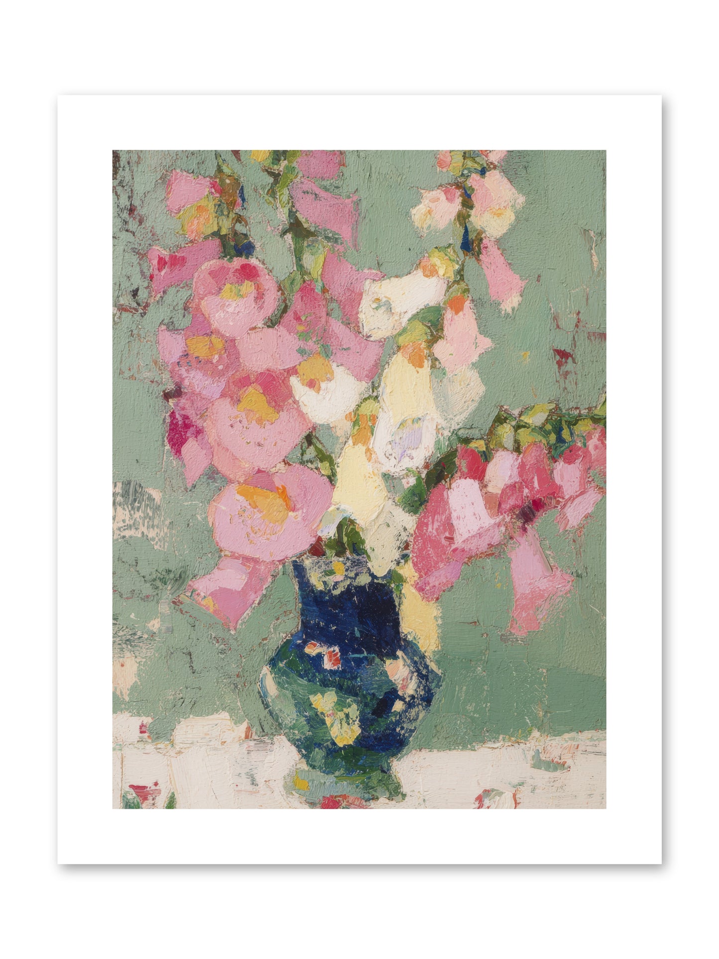 Verdant Secrets -- Loose Canvas Print 9x12
