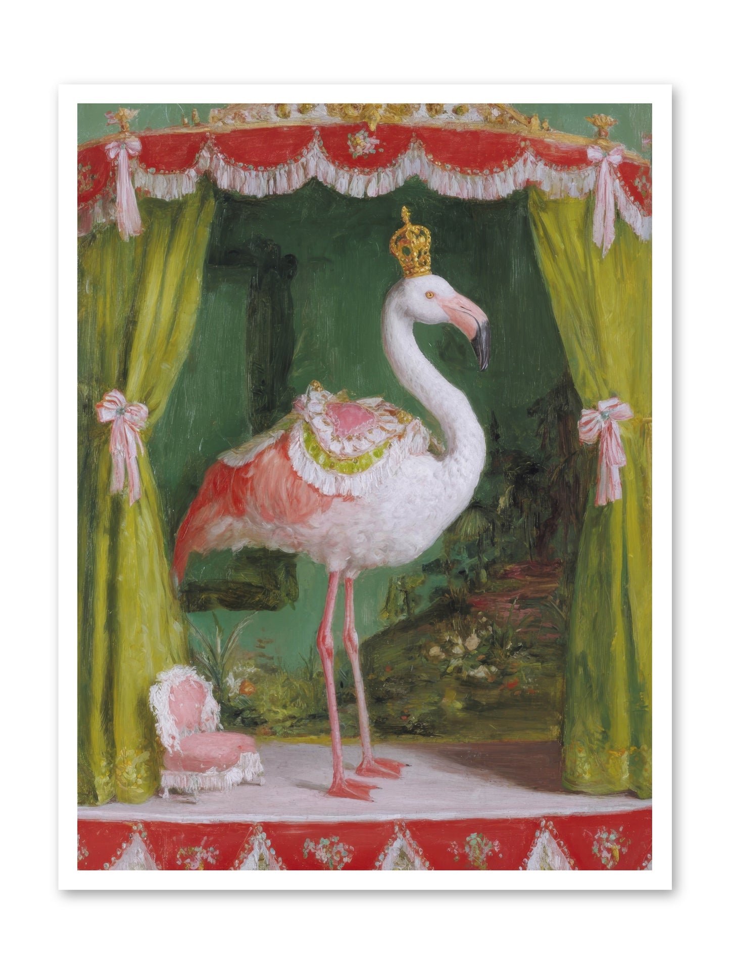 Verdant Theater -- Paper Print 30x40