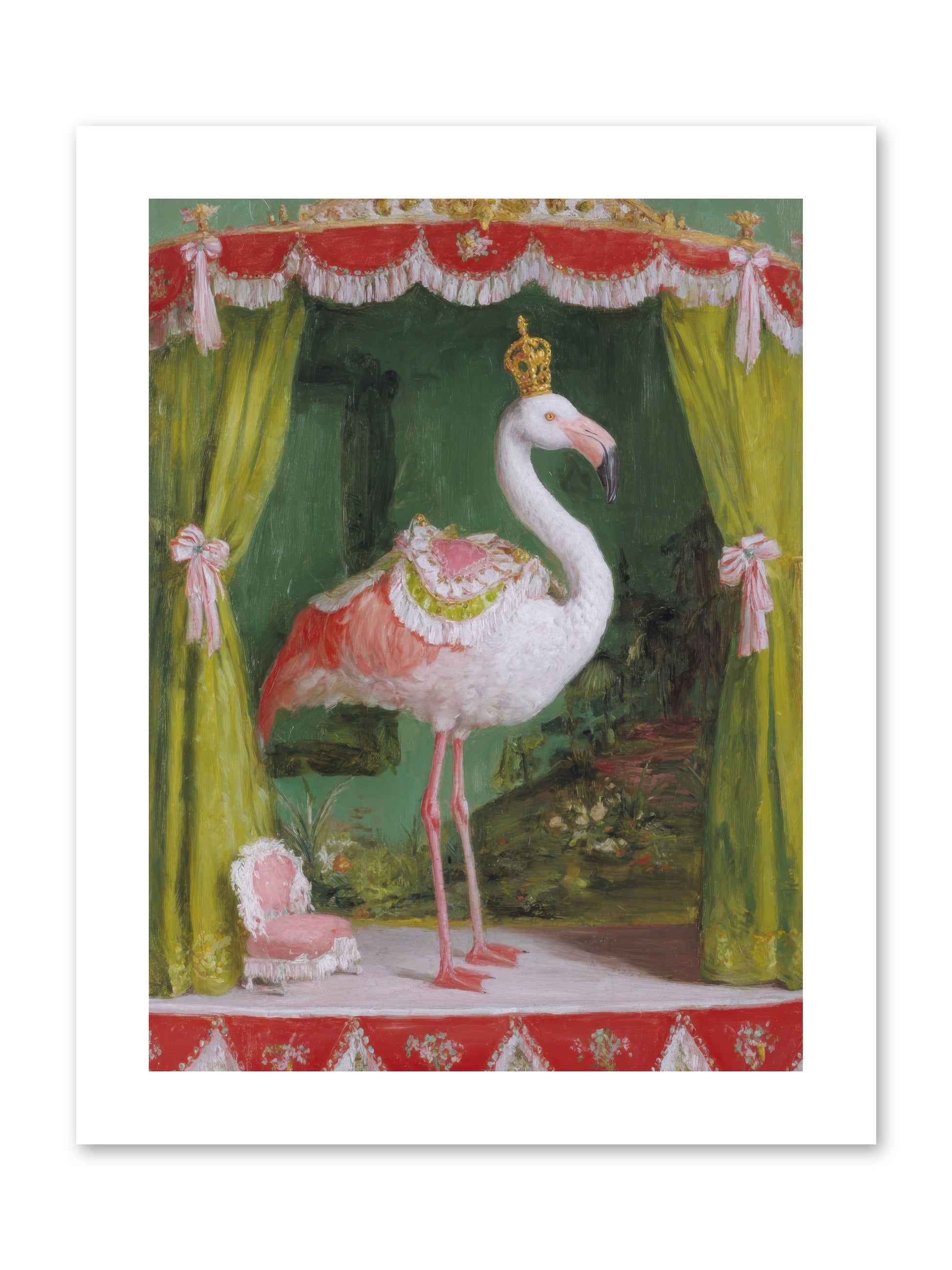 Verdant Theater -- Paper Print 9x12