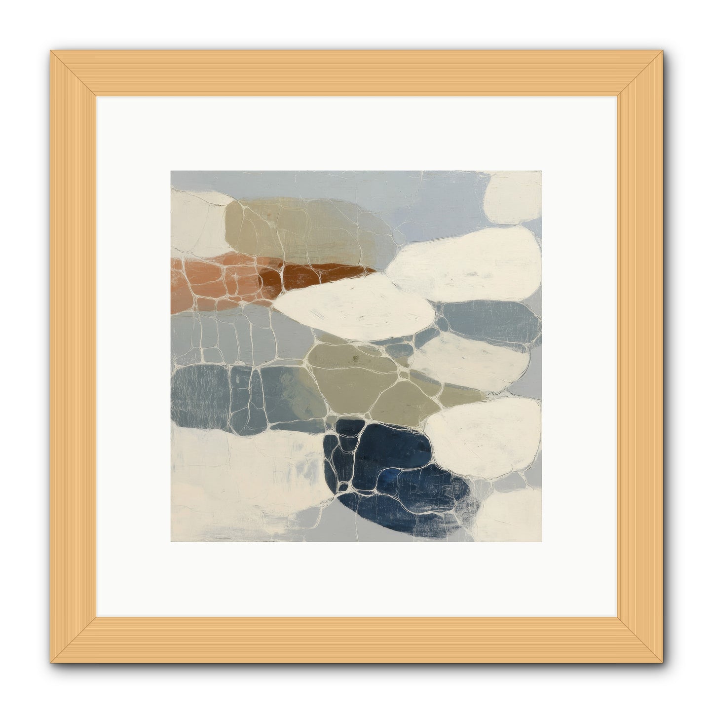 Verdure -- Framed Print - Natural 10x10