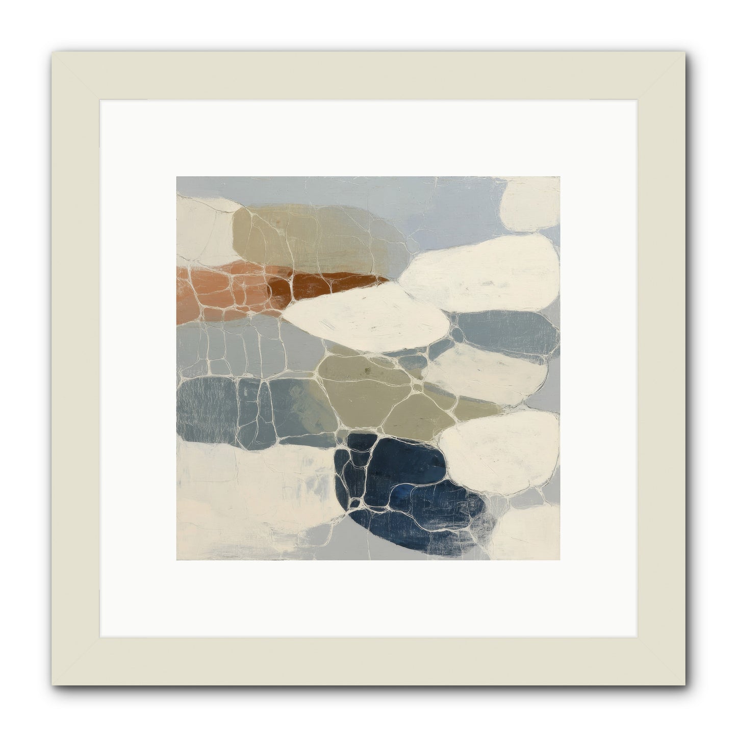 Verdure -- Framed Print - White 10x10