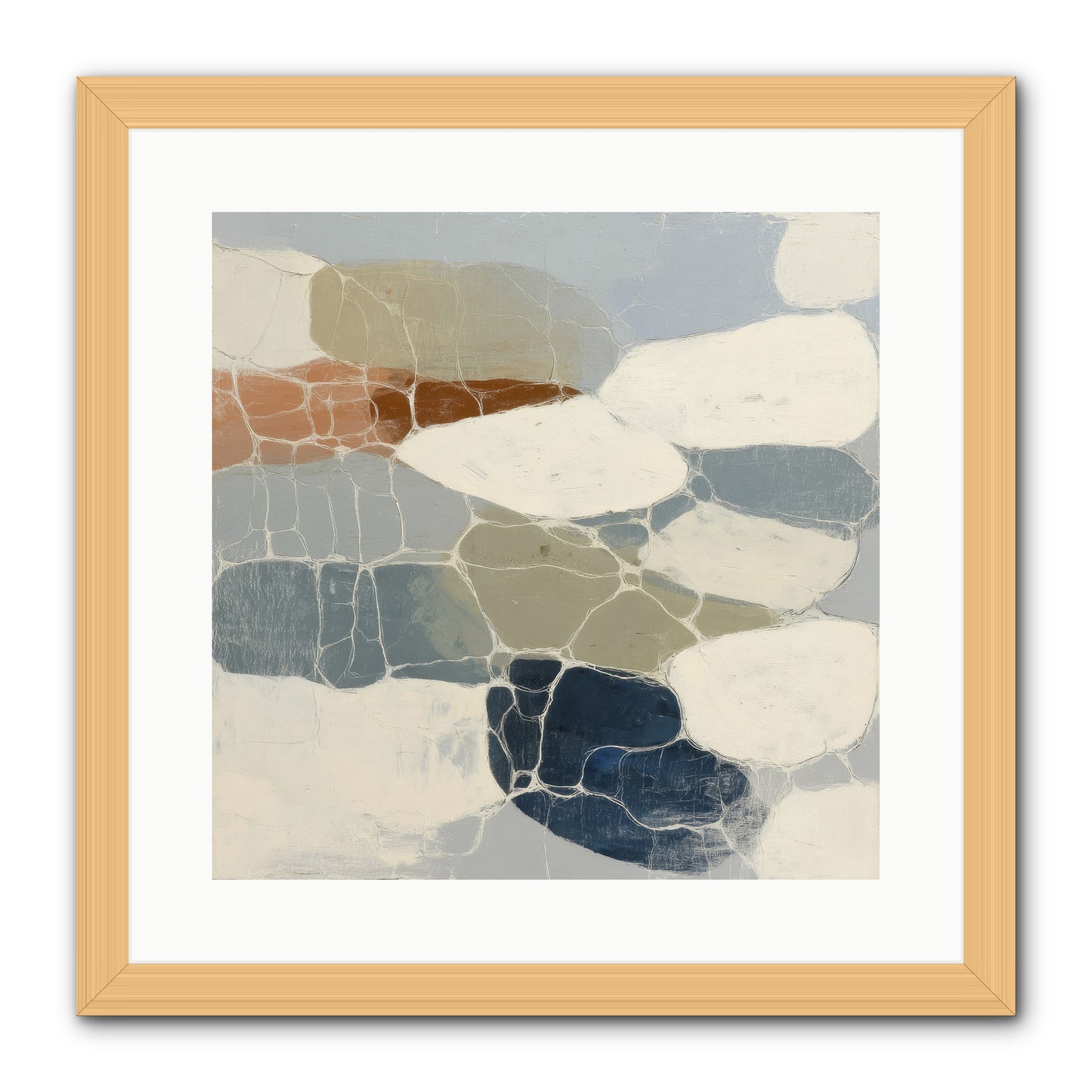 Verdure -- Framed Print - Natural 16x16