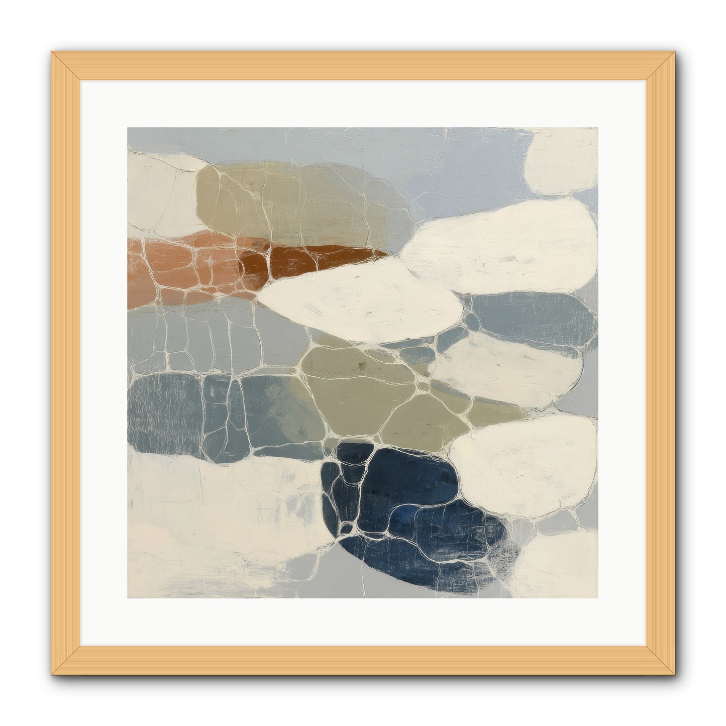 Verdure -- Framed Print - Natural 20x20
