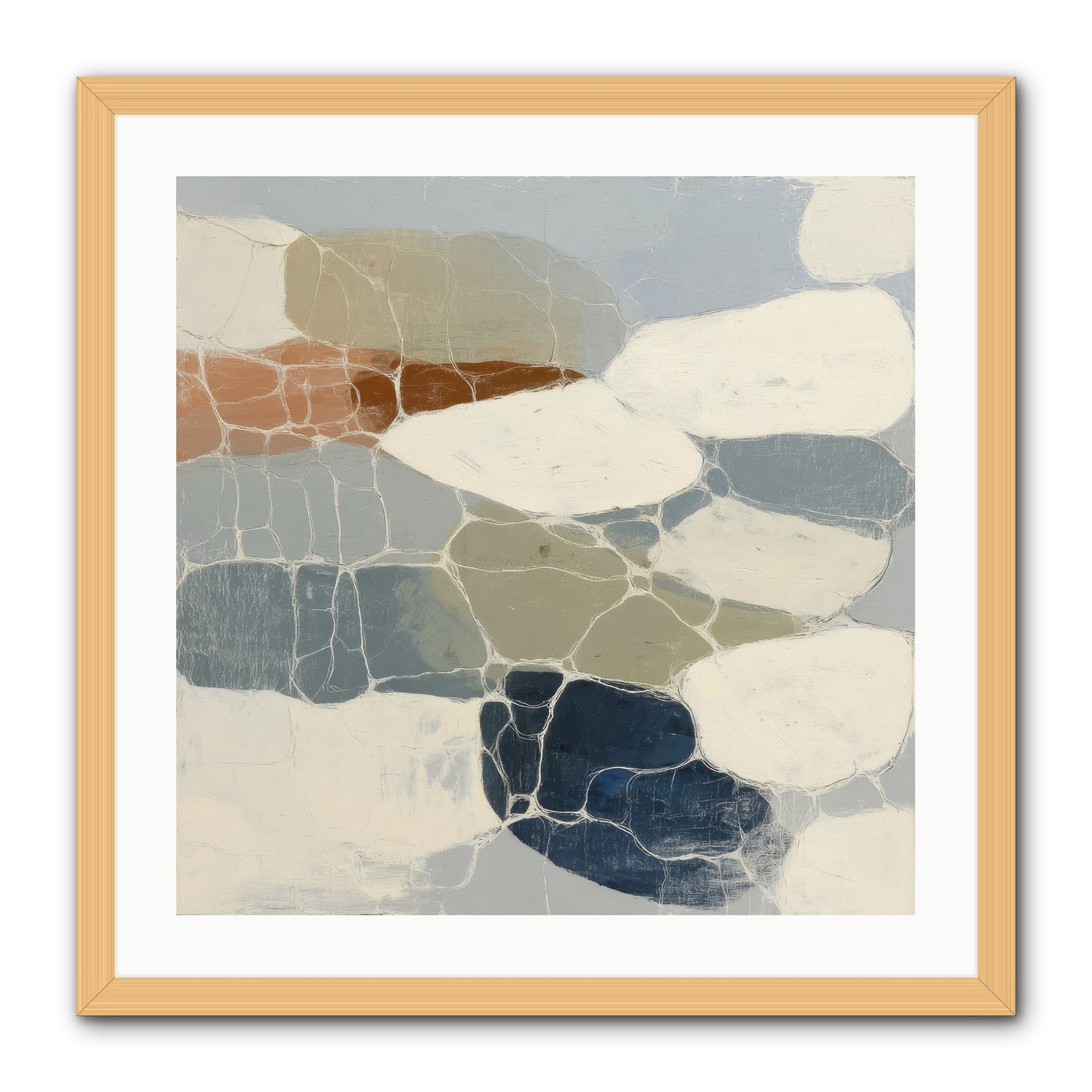 Verdure -- Framed Print - Natural 24x24