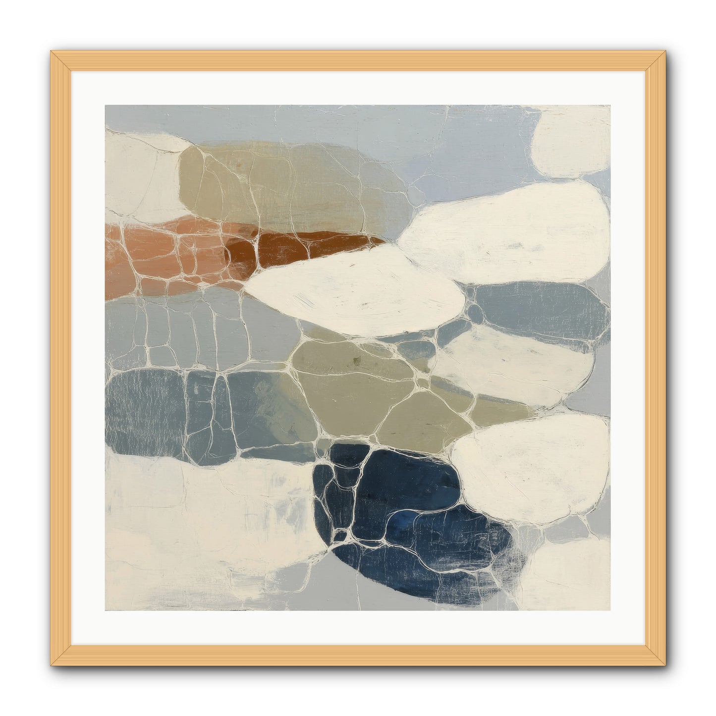 Verdure -- Framed Print - Natural 30x30