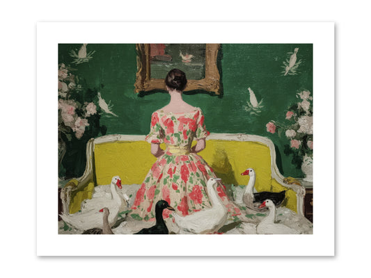 Verity & Violet Hours-REZ -- Paper Print 12x9