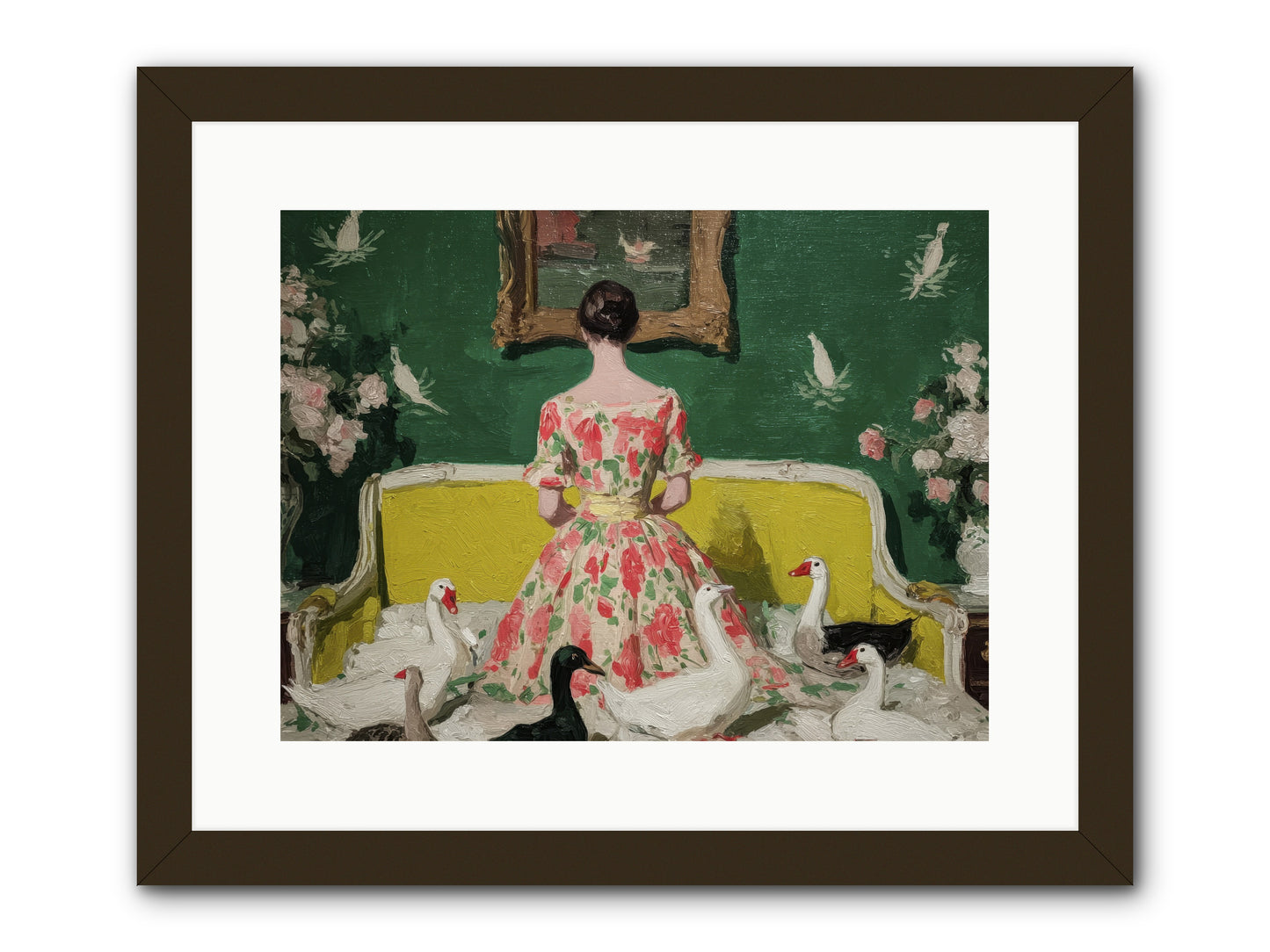 Verity & Violet Hours-REZ -- Framed Print - Black 16x12