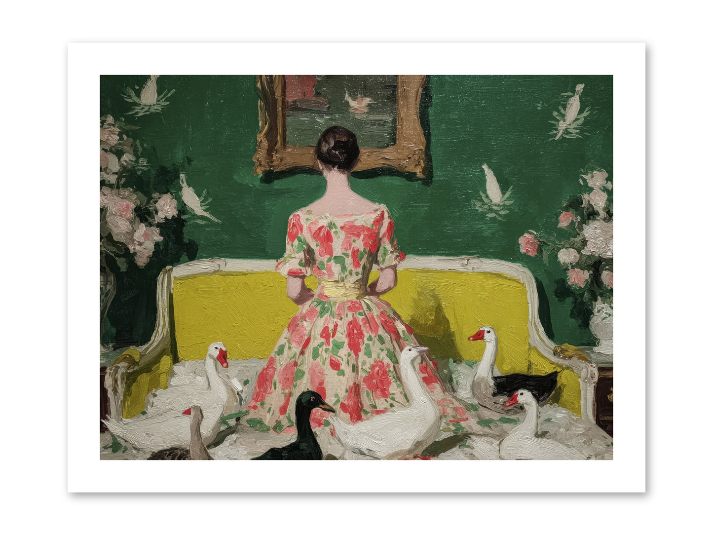Verity & Violet Hours-REZ -- Loose Canvas Print 16x12