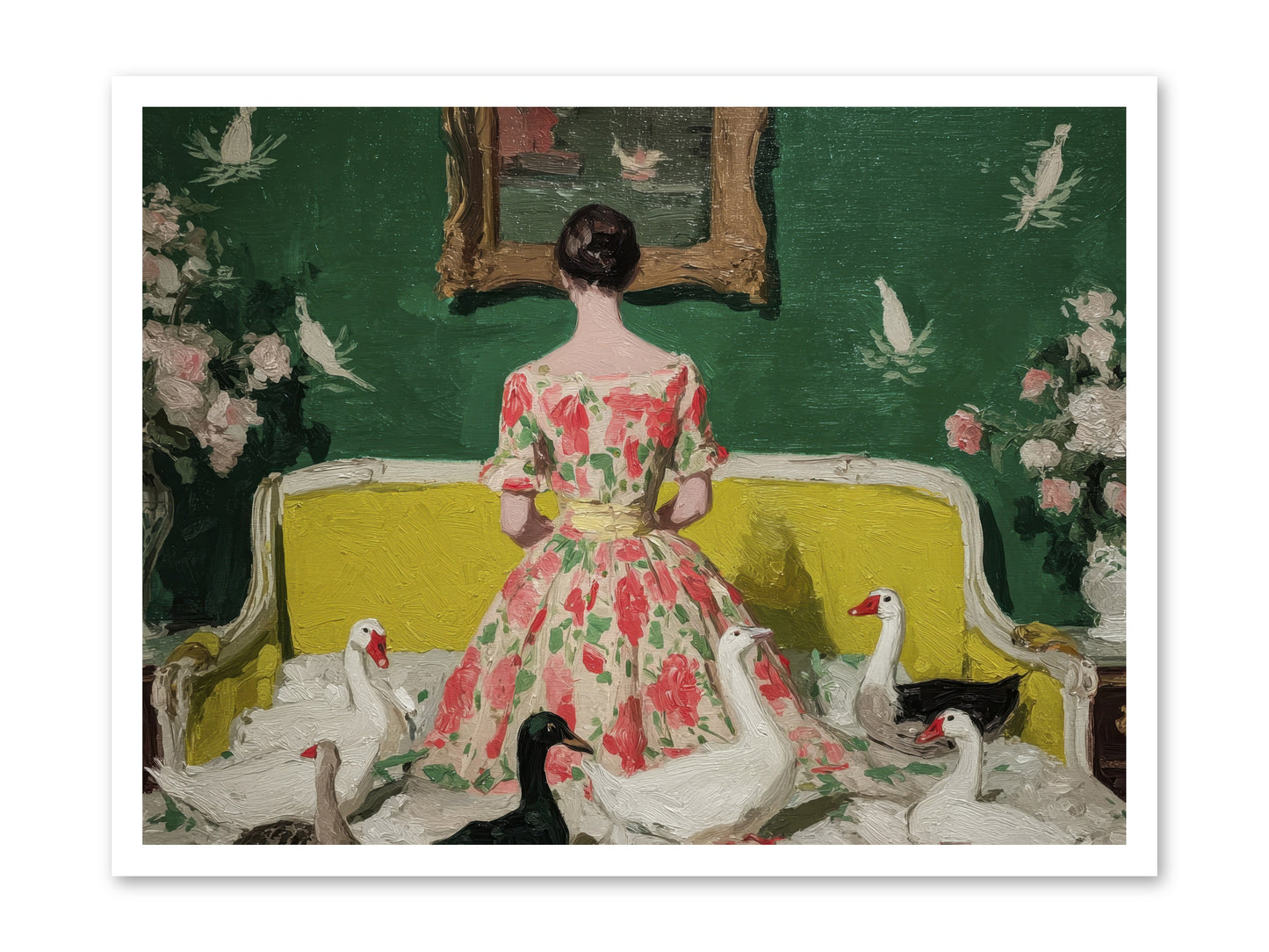 Verity & Violet Hours-REZ -- Loose Canvas Print 32x24