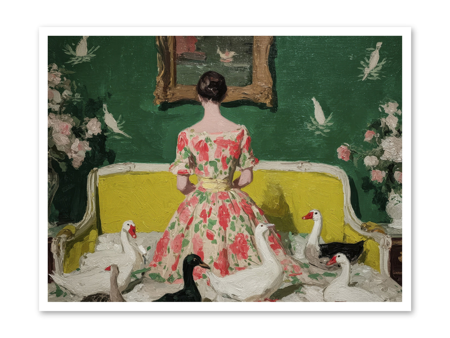 Verity & Violet Hours-REZ -- Loose Canvas Print 40x30