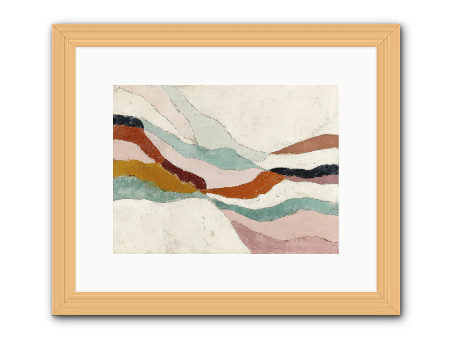 Vernal -- Framed Print - Natural 12x9