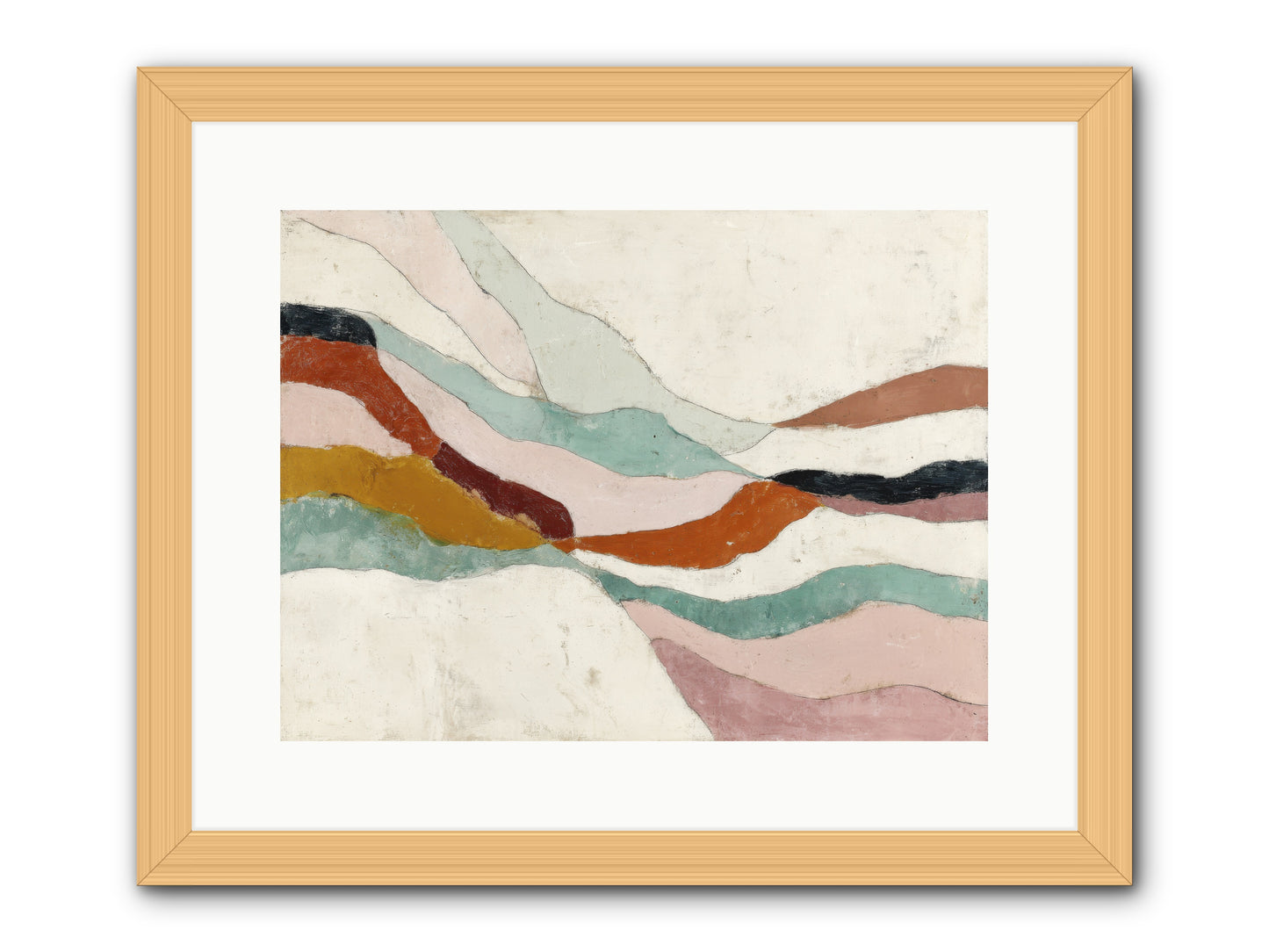 Vernal -- Framed Print - Natural 16x12