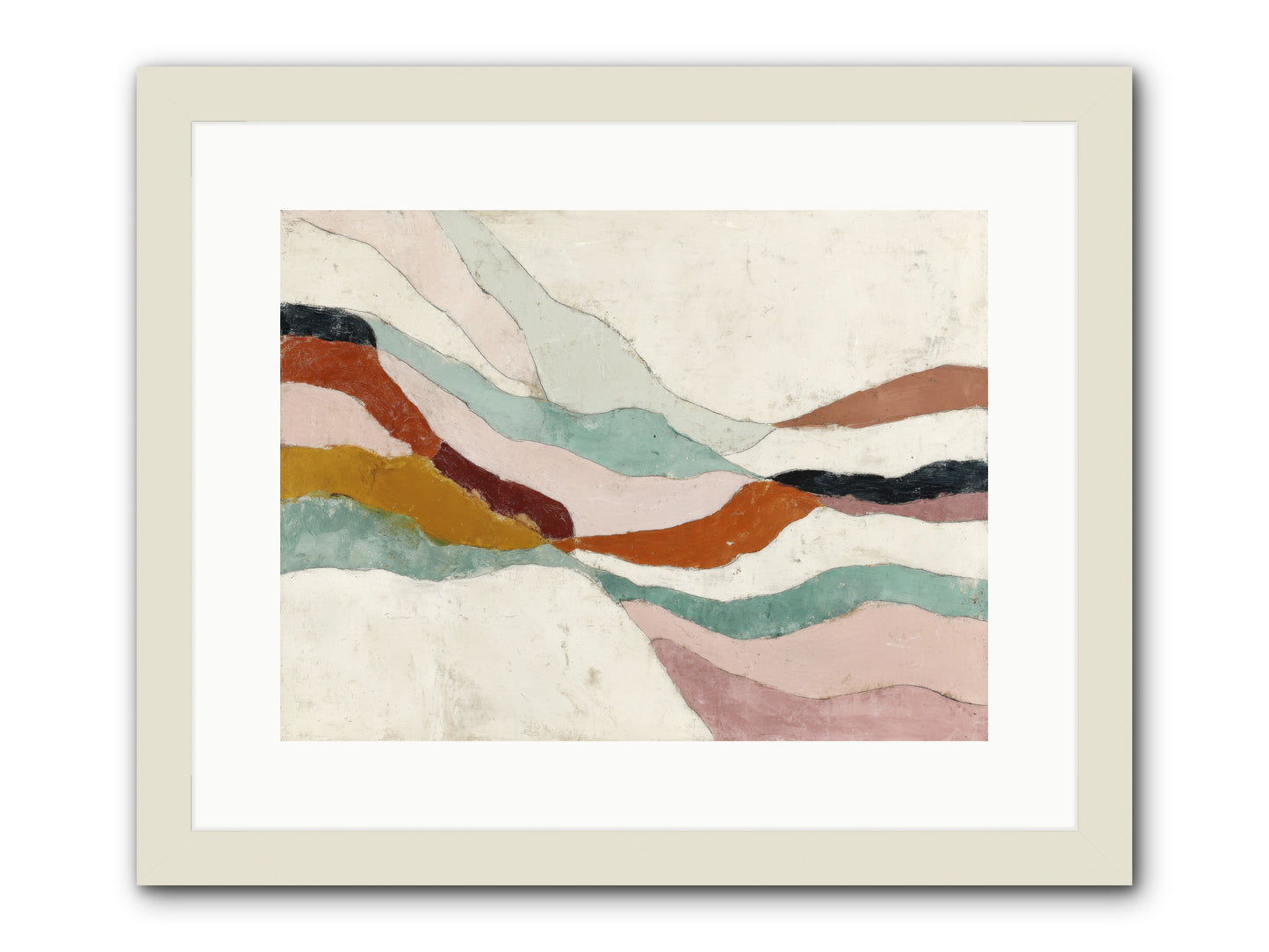 Vernal -- Framed Print - White 16x12