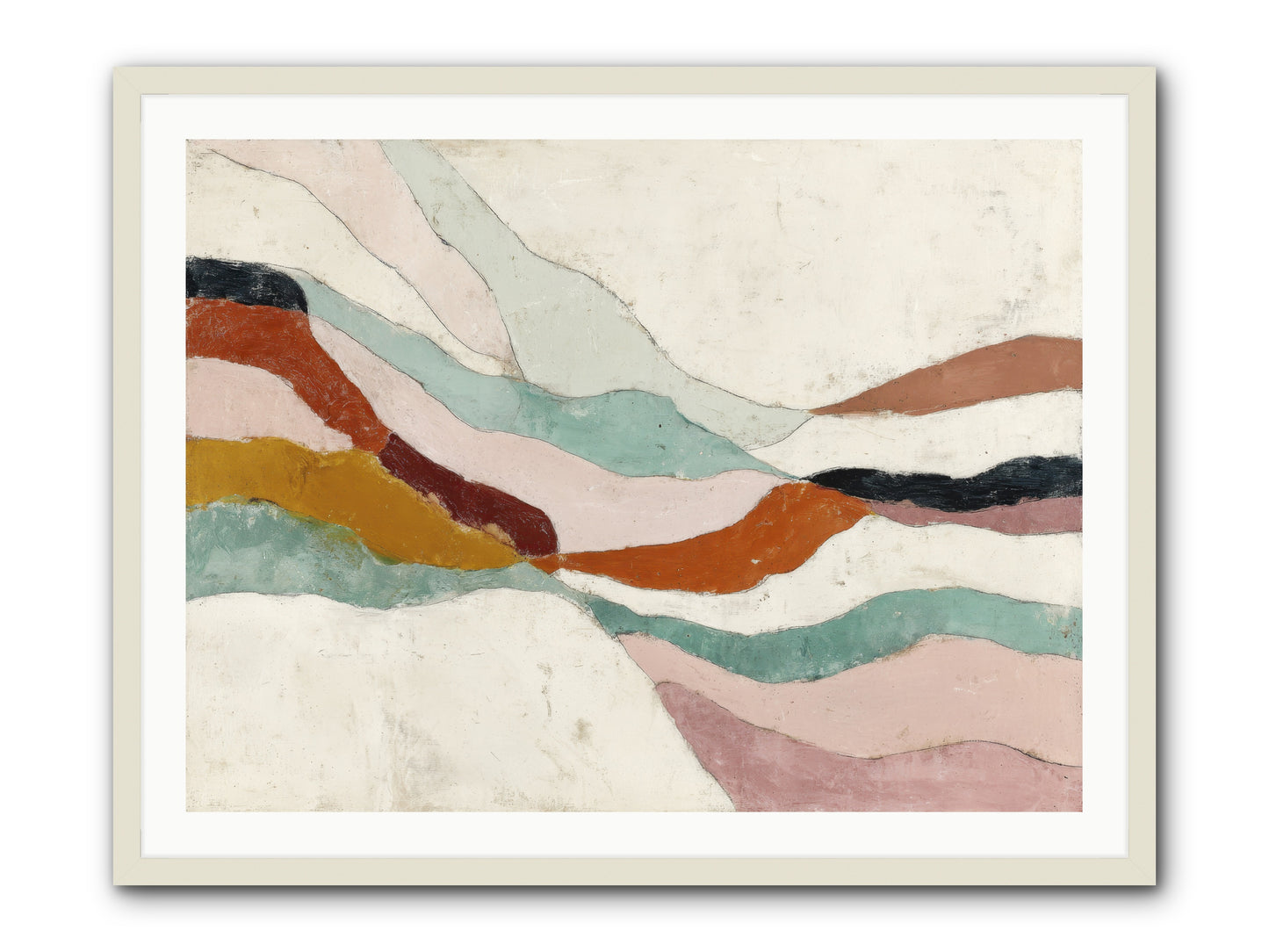 Vernal -- Framed Print - White 40x30