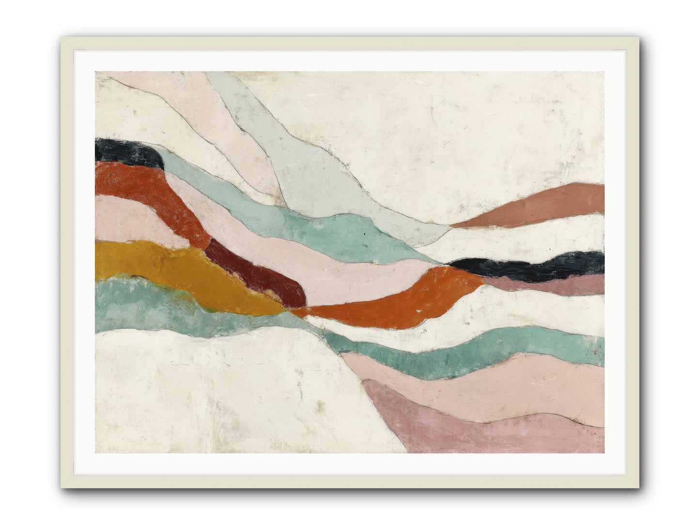 Vernal -- Framed Print - White 48x36