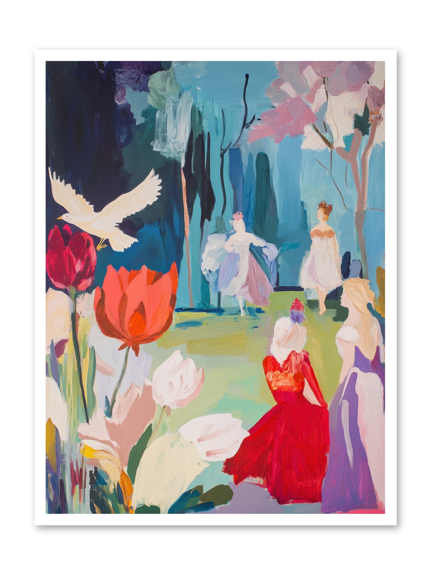 Vernal Celebrations -- Loose Canvas Print 30x40
