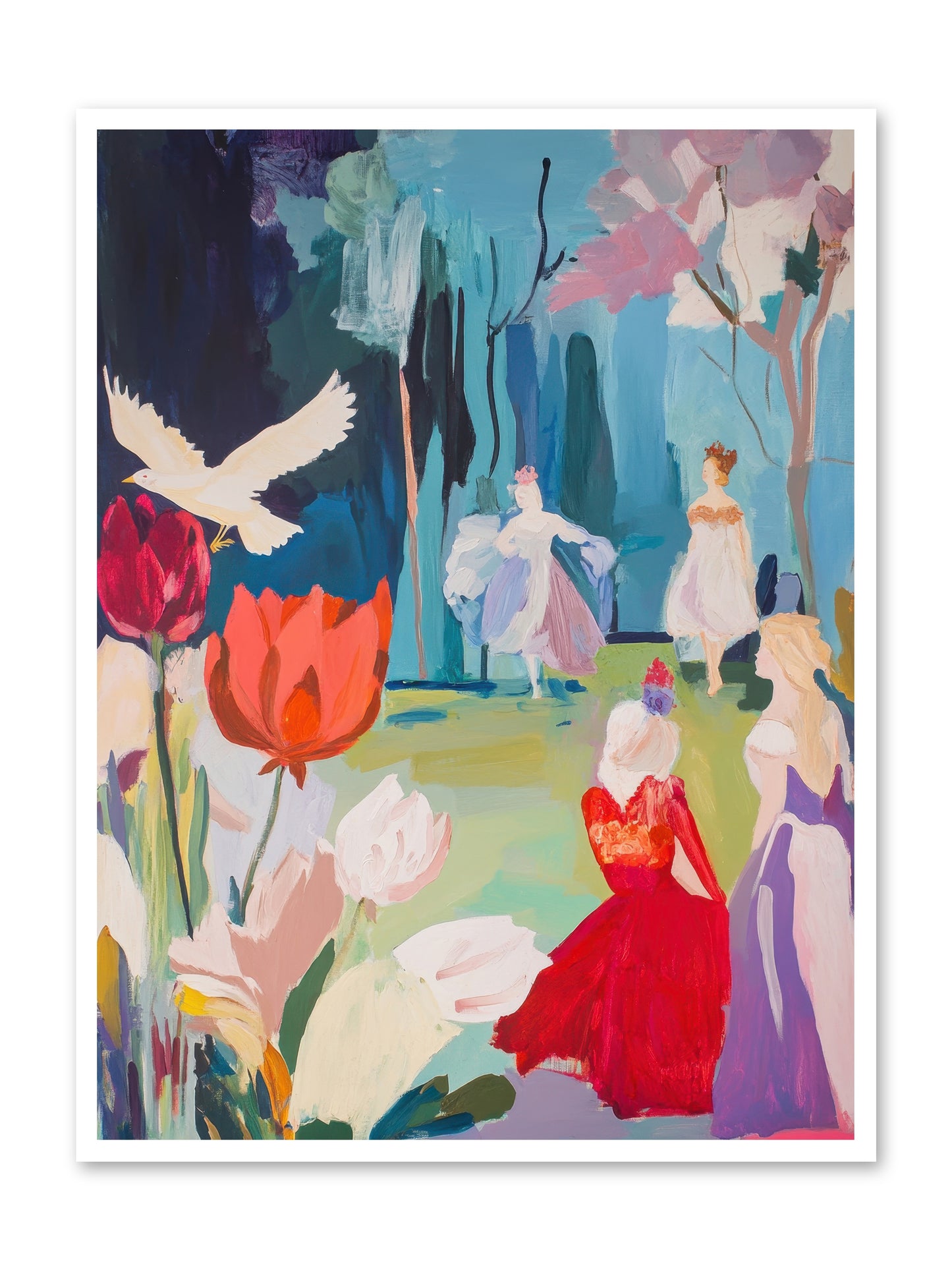 Vernal Celebrations -- Loose Canvas Print 36x48
