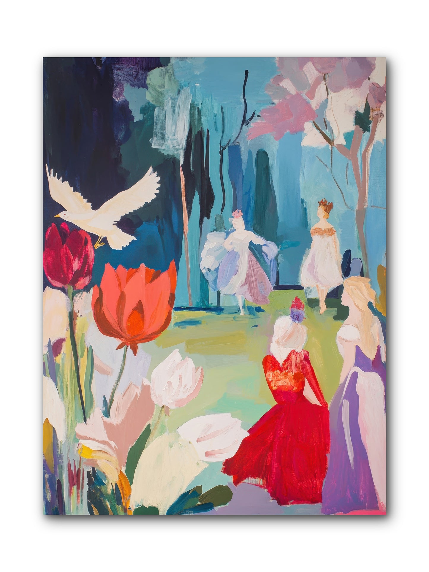 Vernal Celebrations -- Wrapped Canvas 9x12
