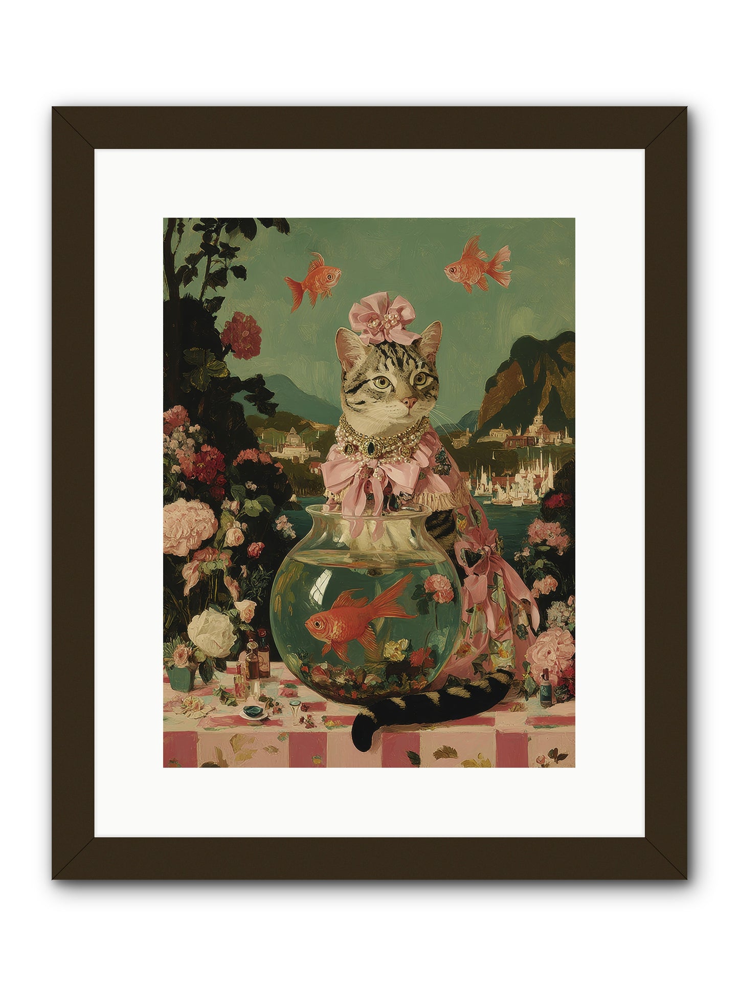 Verses Unfold -- Framed Print - Black 12x16
