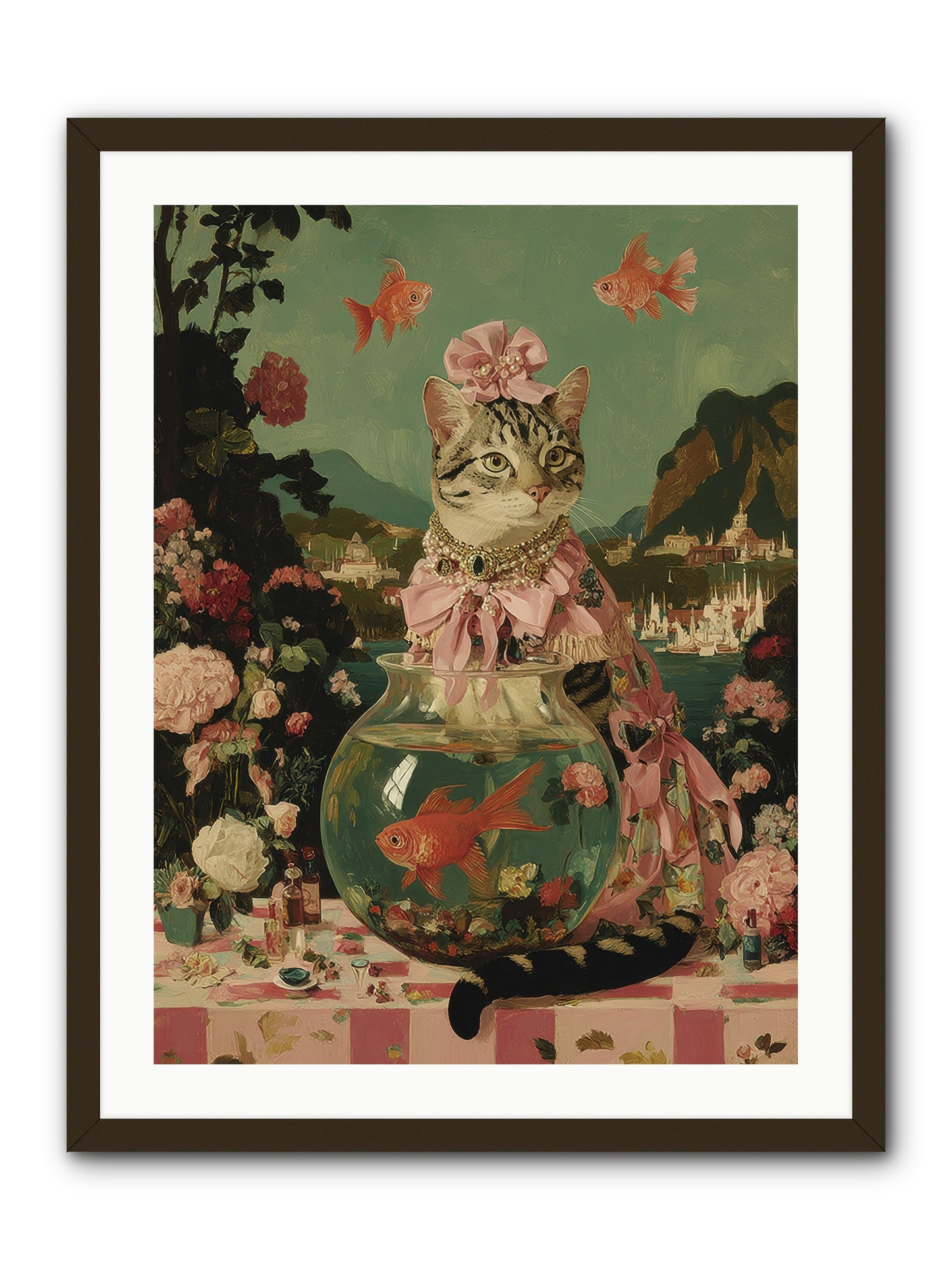 Verses Unfold -- Framed Print - Black 24x32