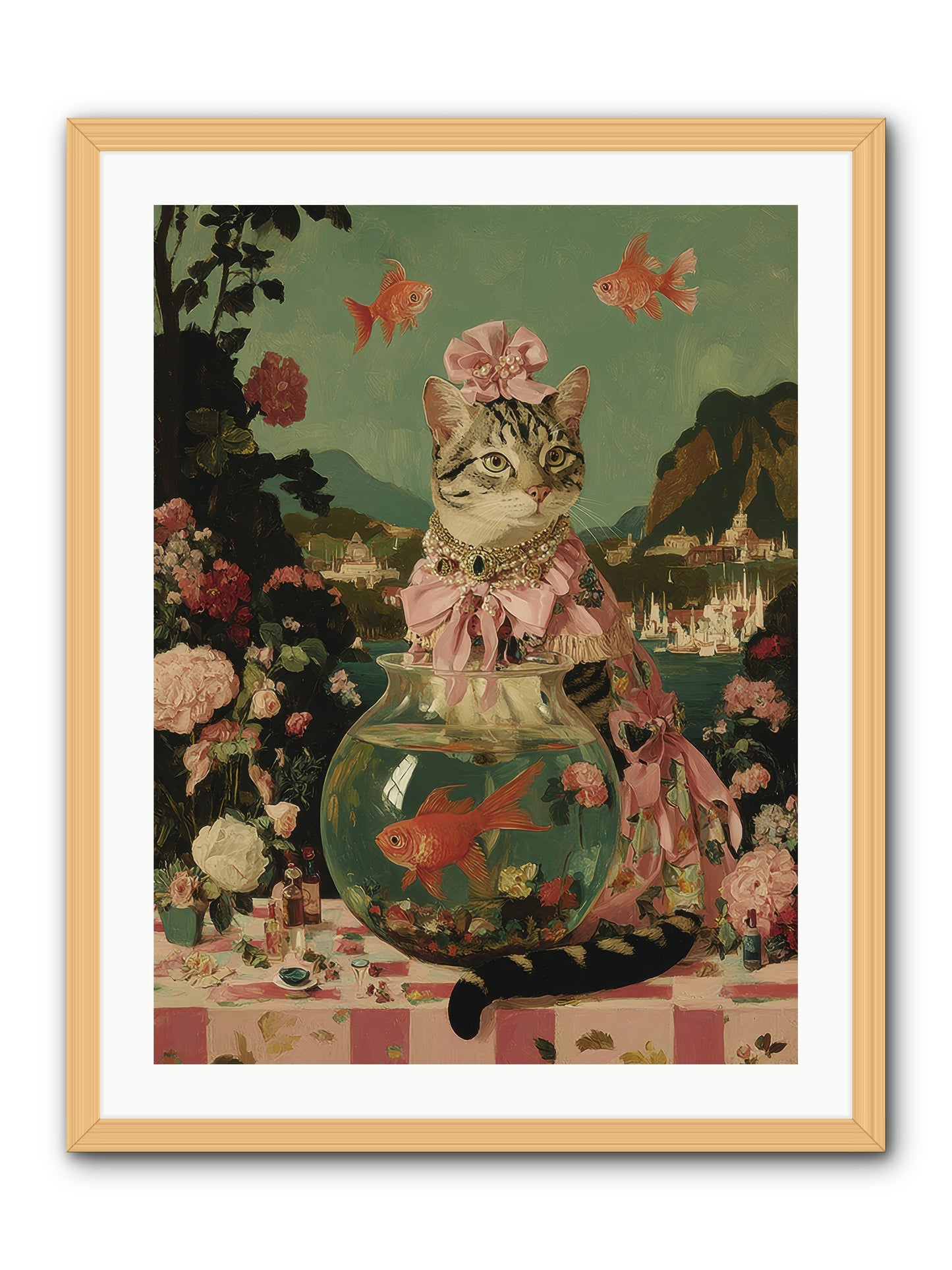 Verses Unfold -- Framed Print - Natural 24x32