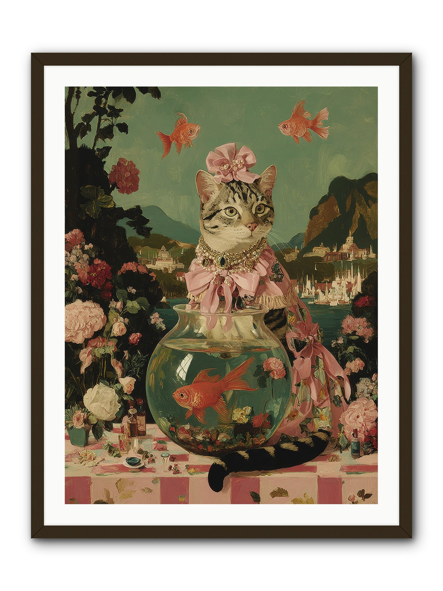Verses Unfold -- Framed Print - Black 30x40