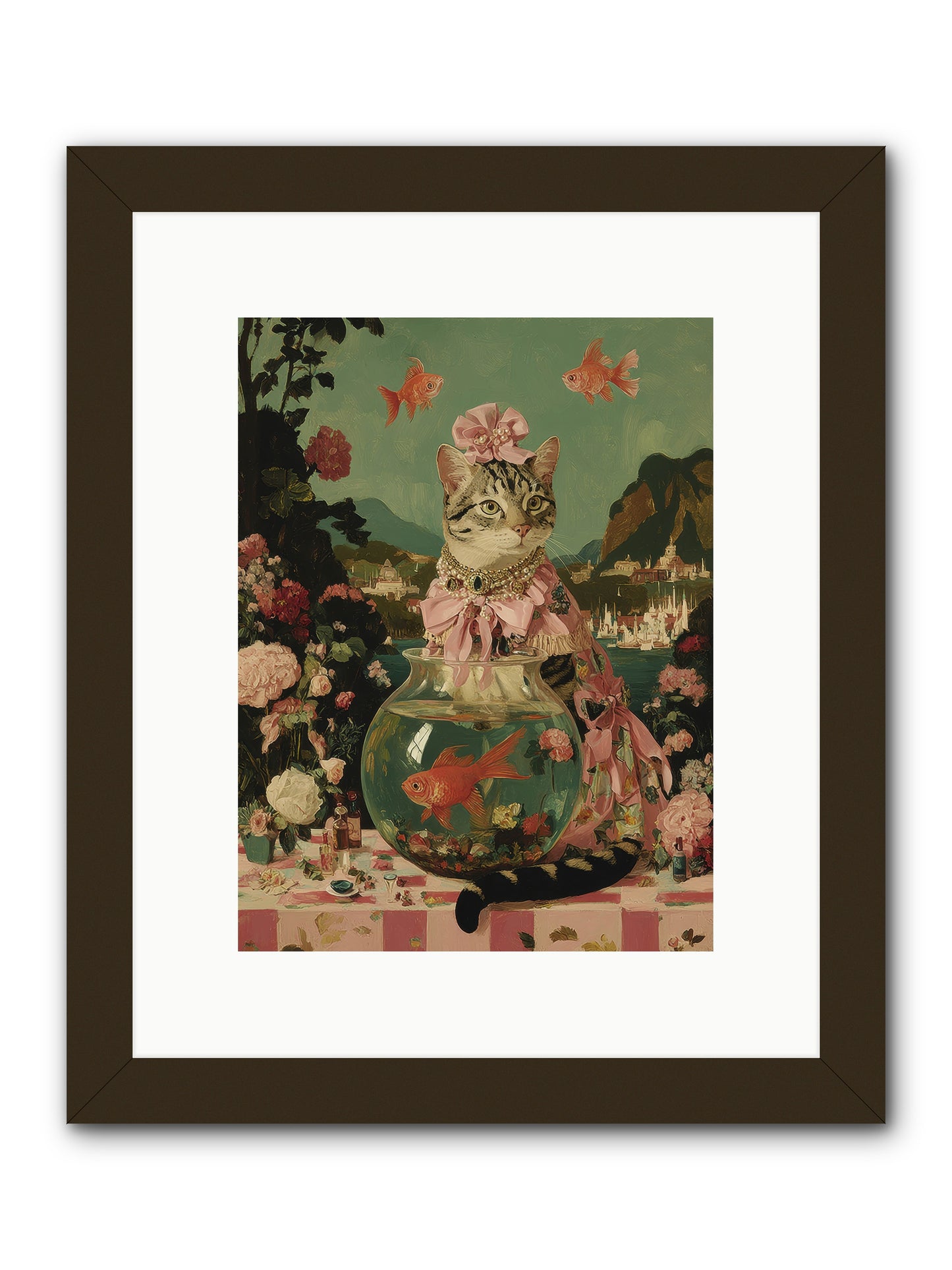 Verses Unfold -- Framed Print - Black 9x12