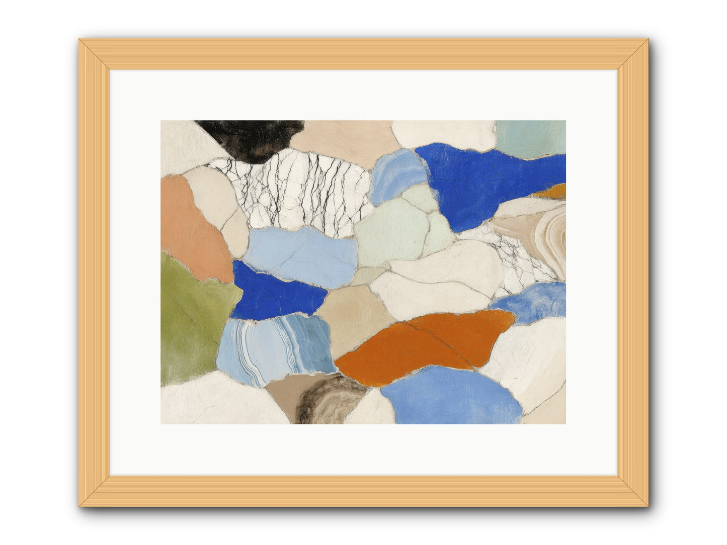 Vesper -- Framed Print - Natural 16x12